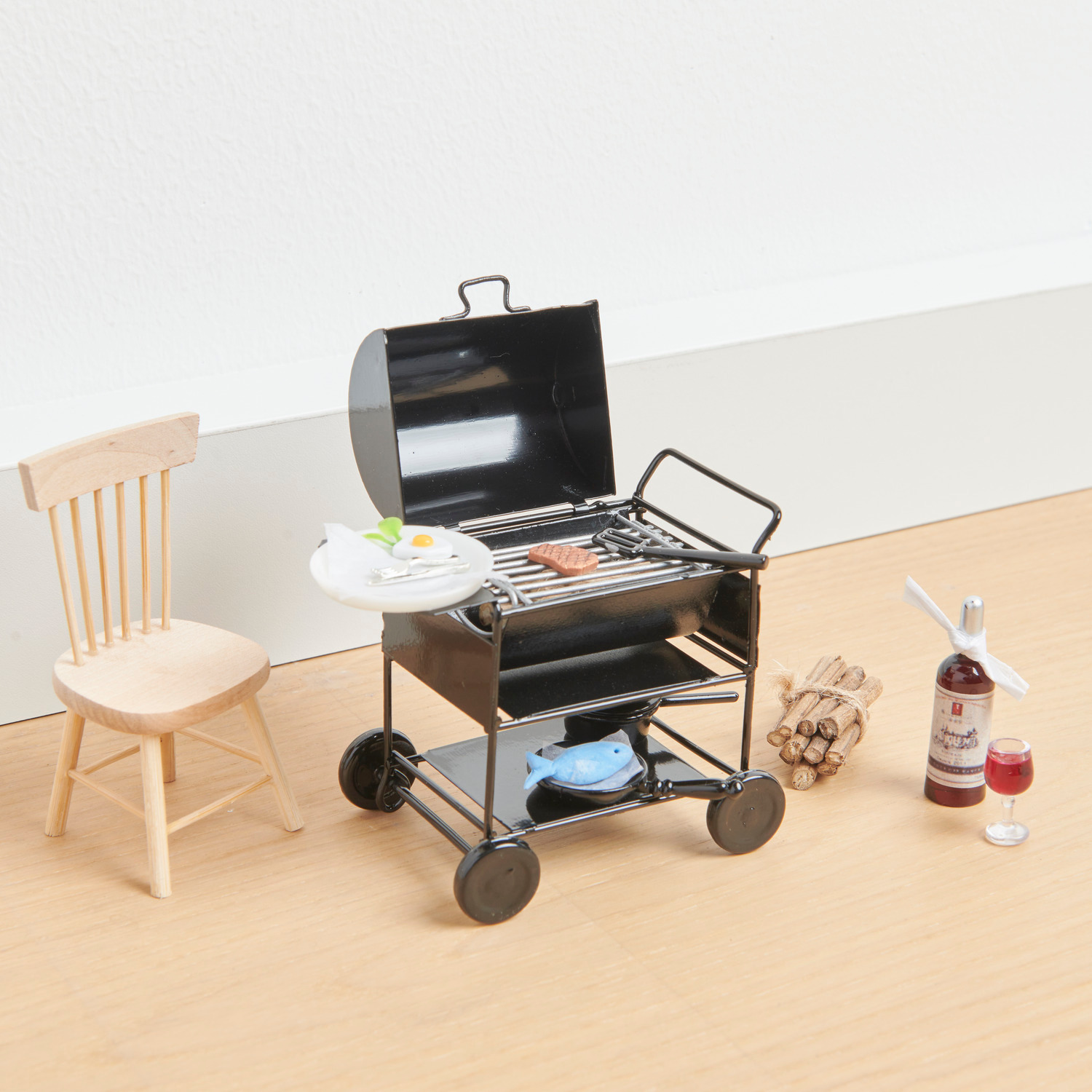 Miniatur Grill eckig