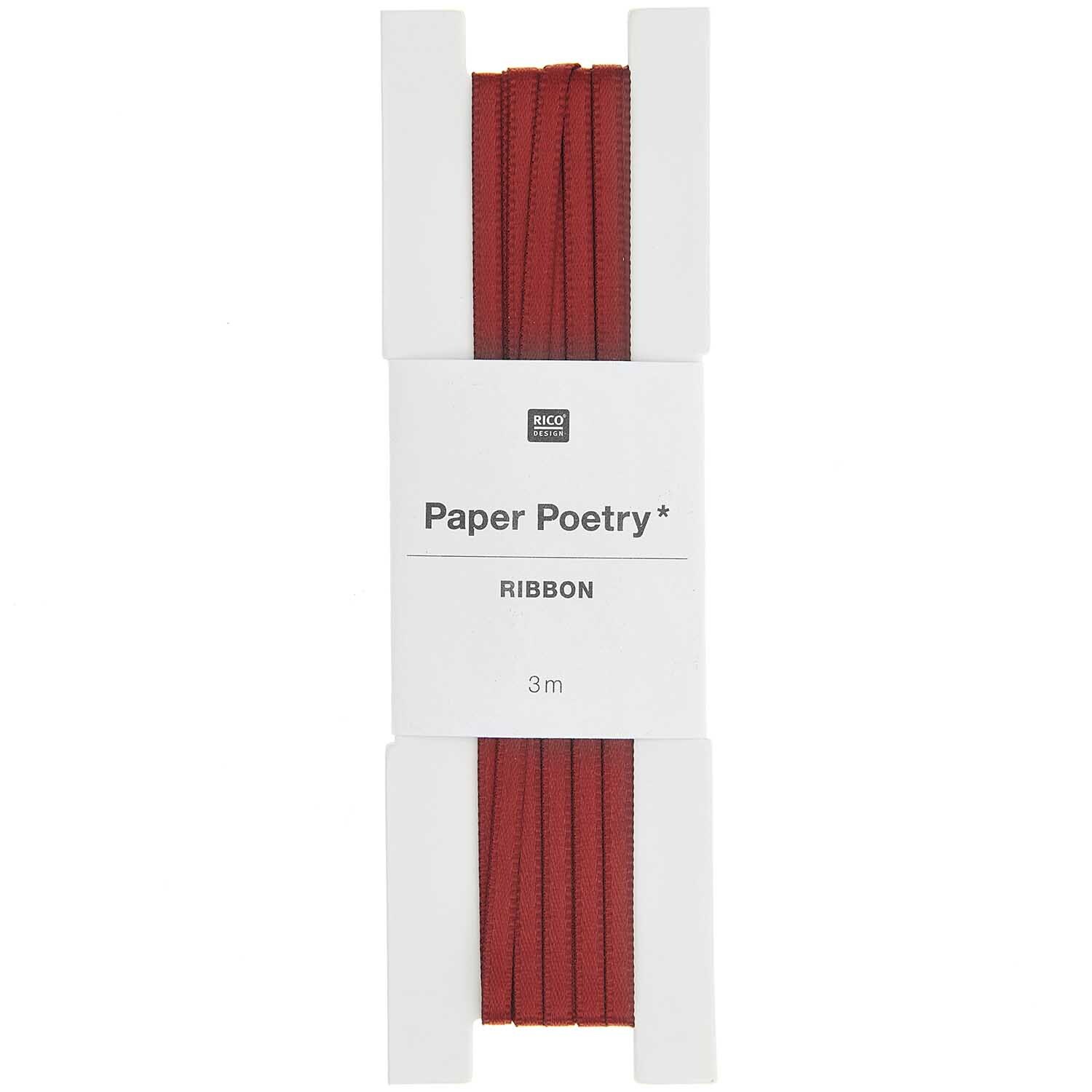 Paper Poetry Satinband 3mm 3m