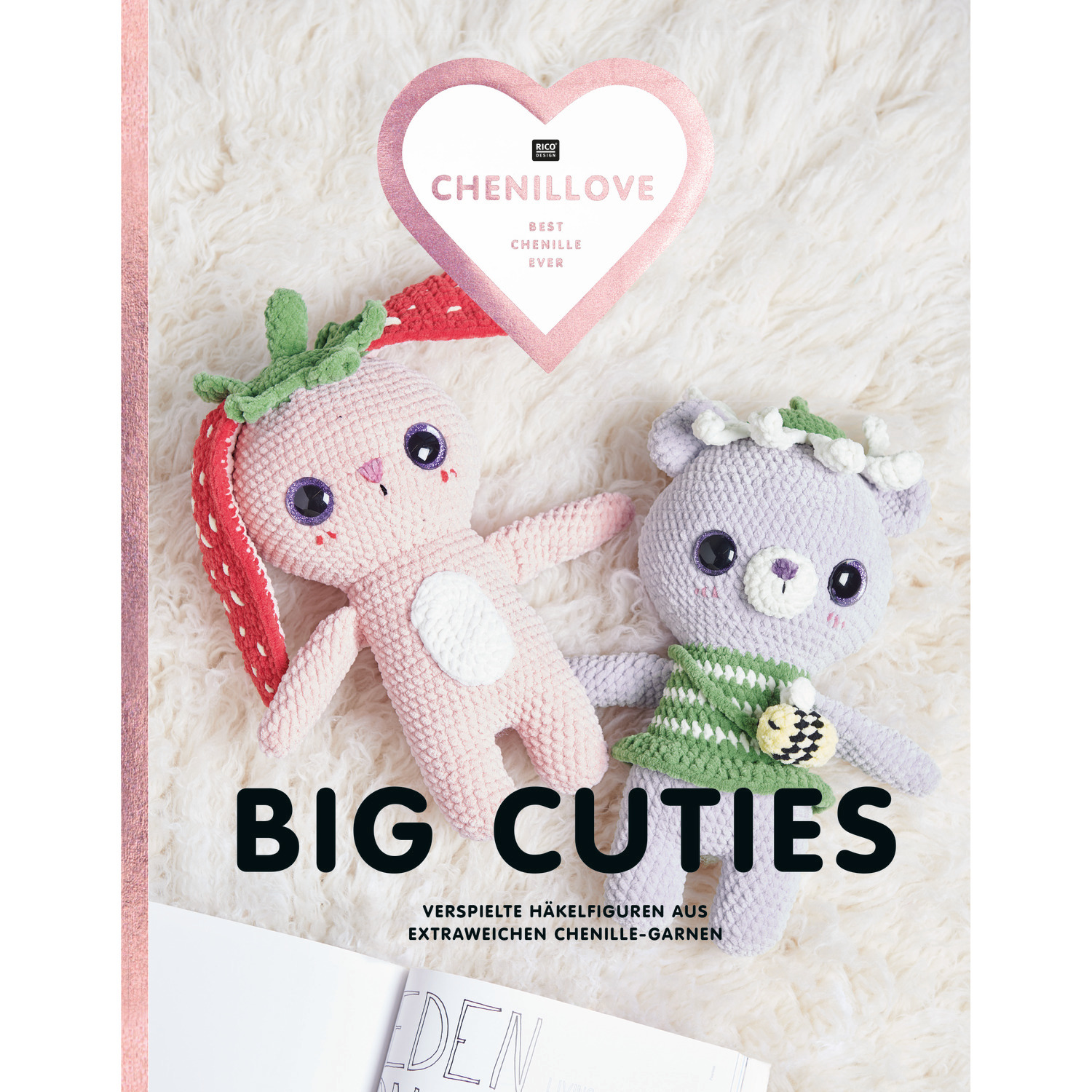 Häkelset Flower Lover Bear Modell 07 aus Chenillove Big Cuties