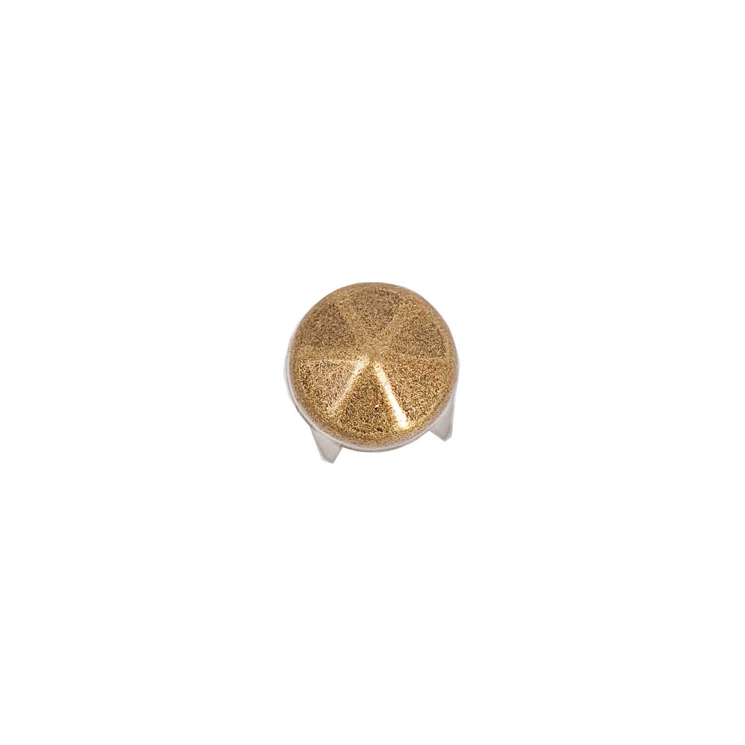 Nieten Kegel gold 6x6mm 20 Stück