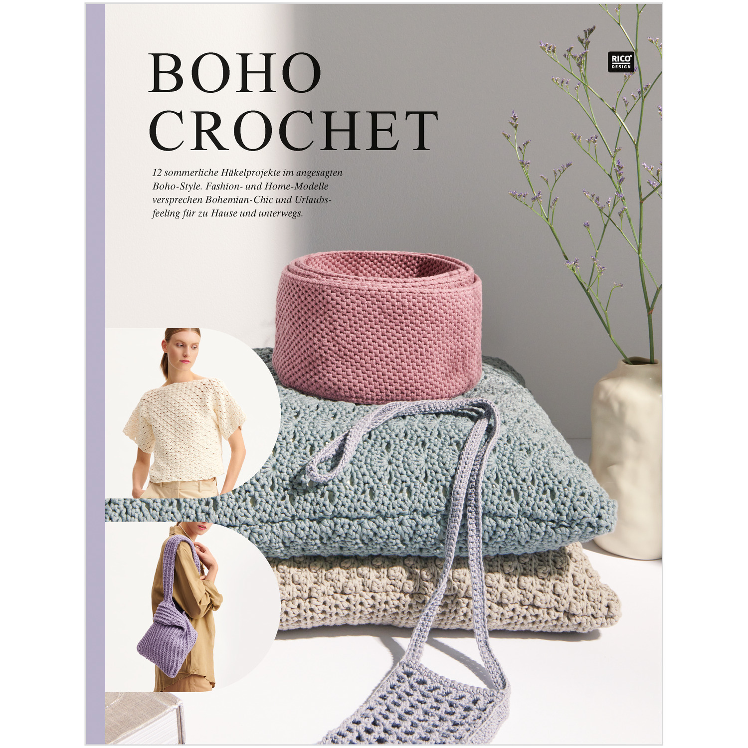 Häkelset Tischset Modell 10 aus Boho Crochet