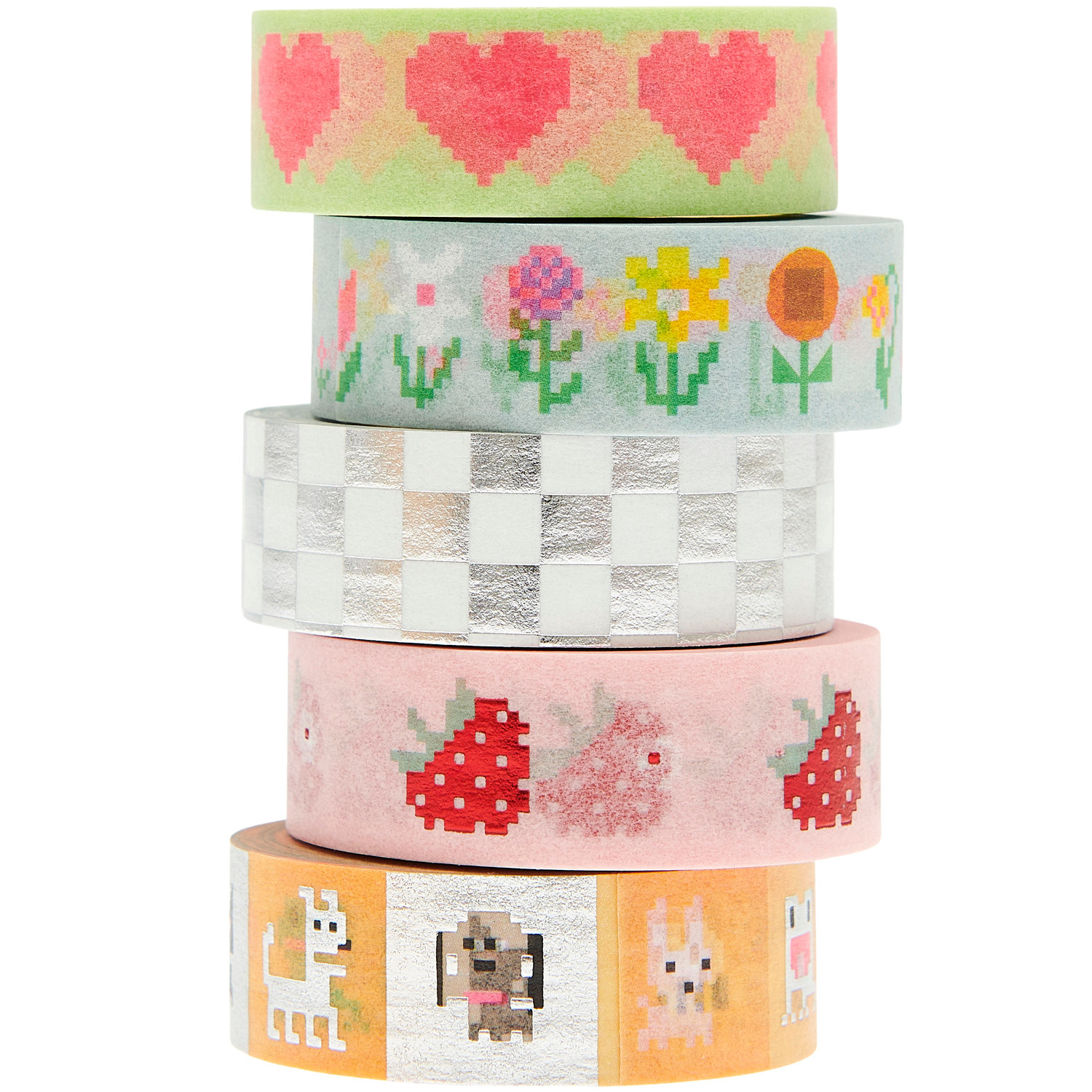 Paper Poetry Tape Set Futschikato Pixel 