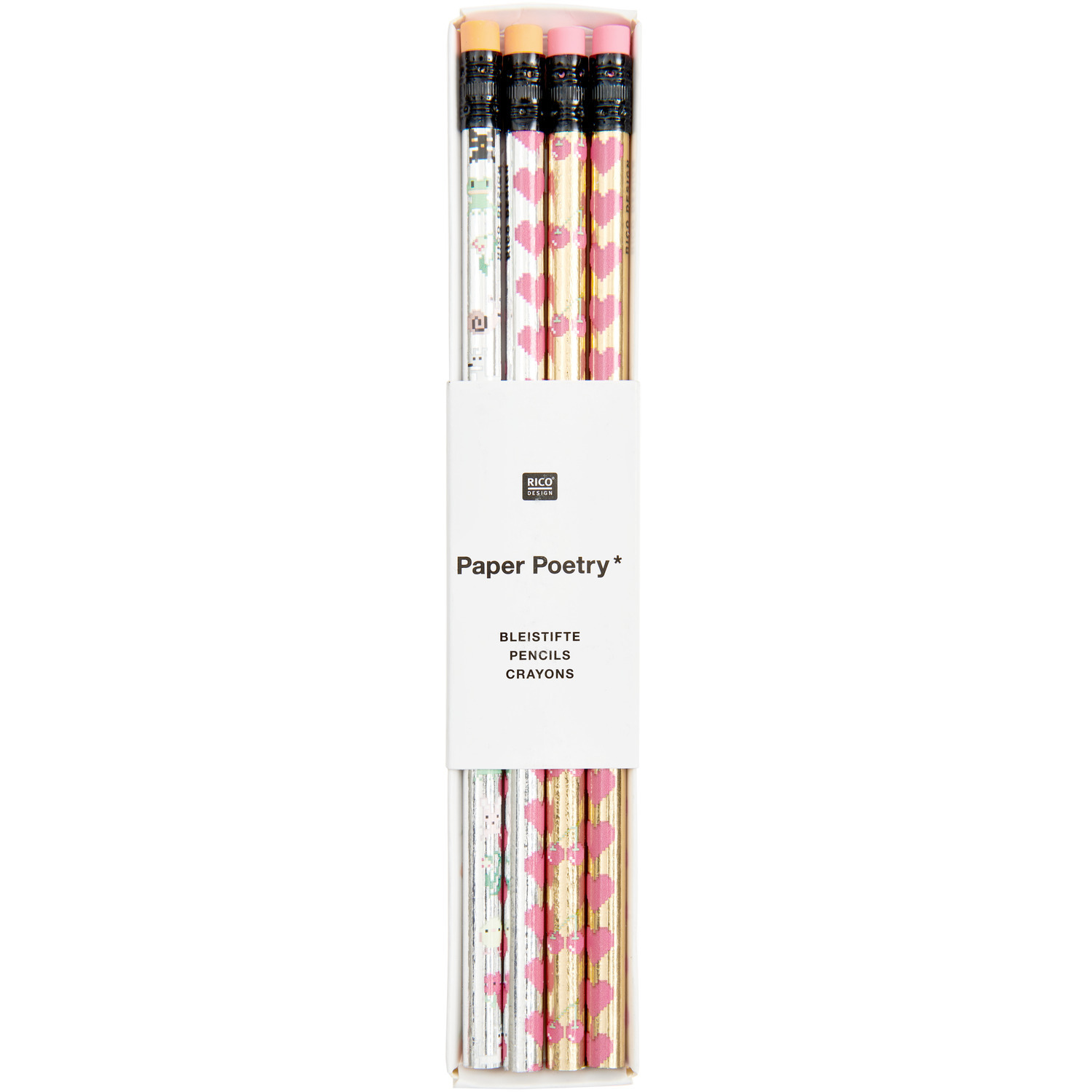 Paper Poetry Bleistift-Set Futschikato Pixel