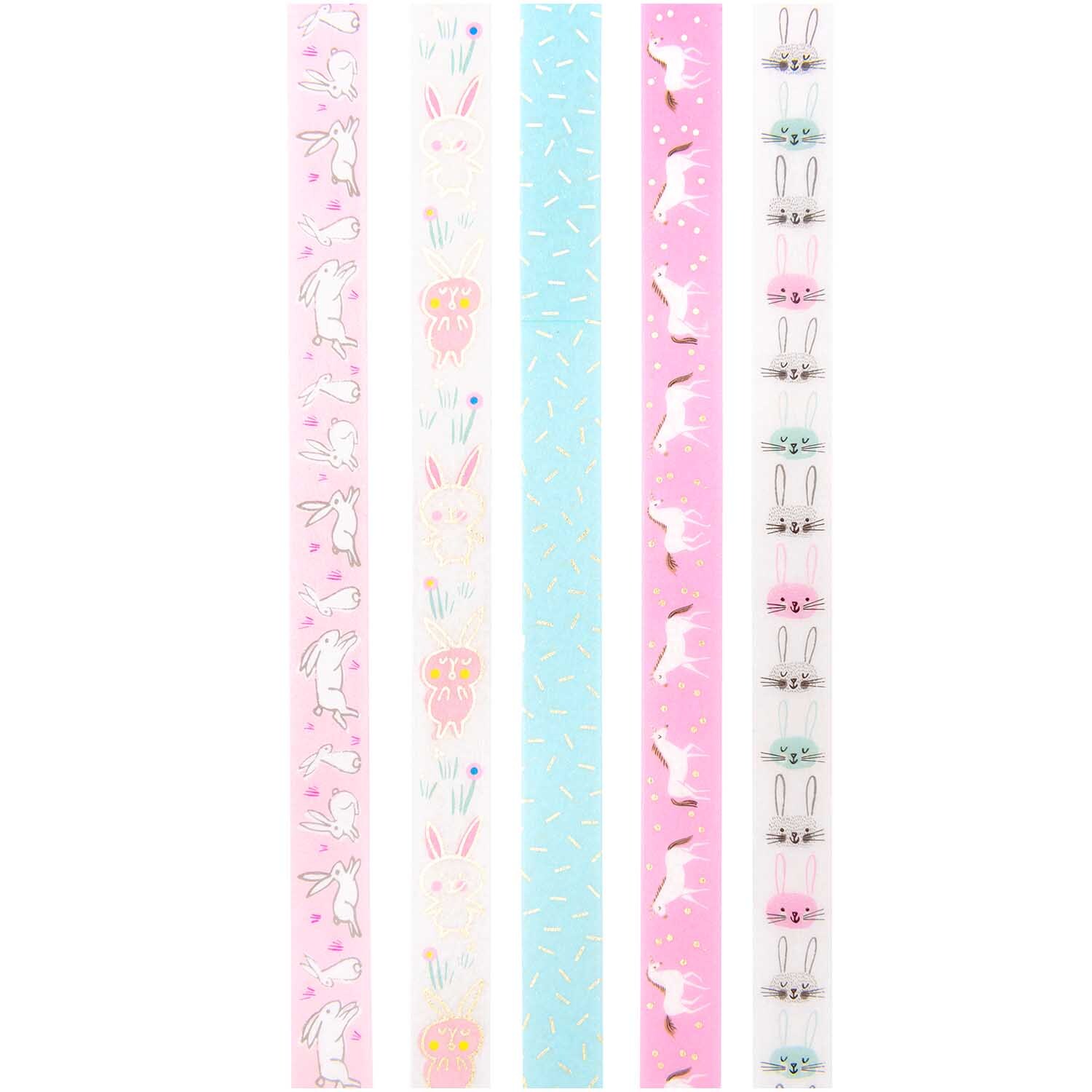 Paper Poetry Tape Set Hasen 5teilig