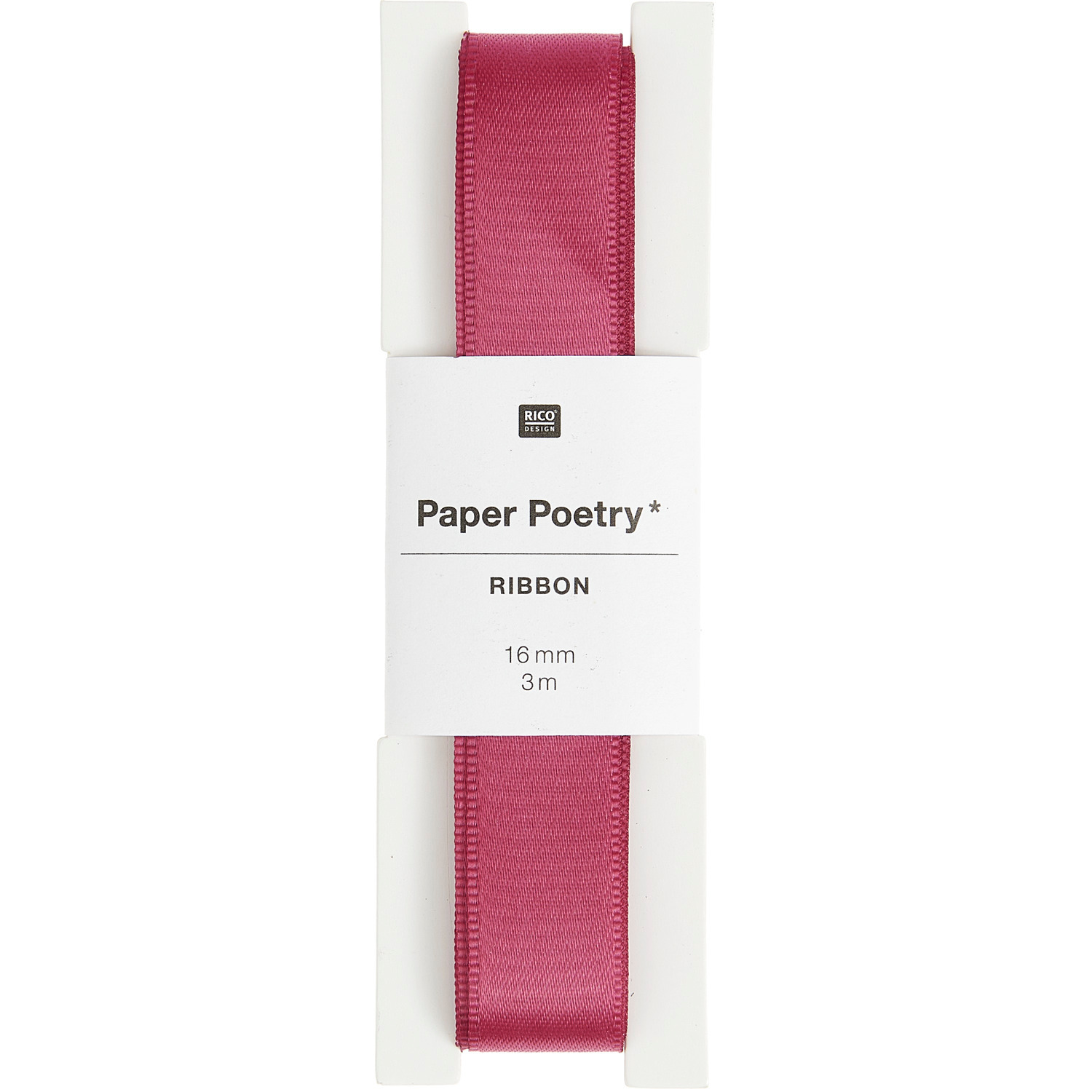 Paper Poetry Satinband 16mm 3m