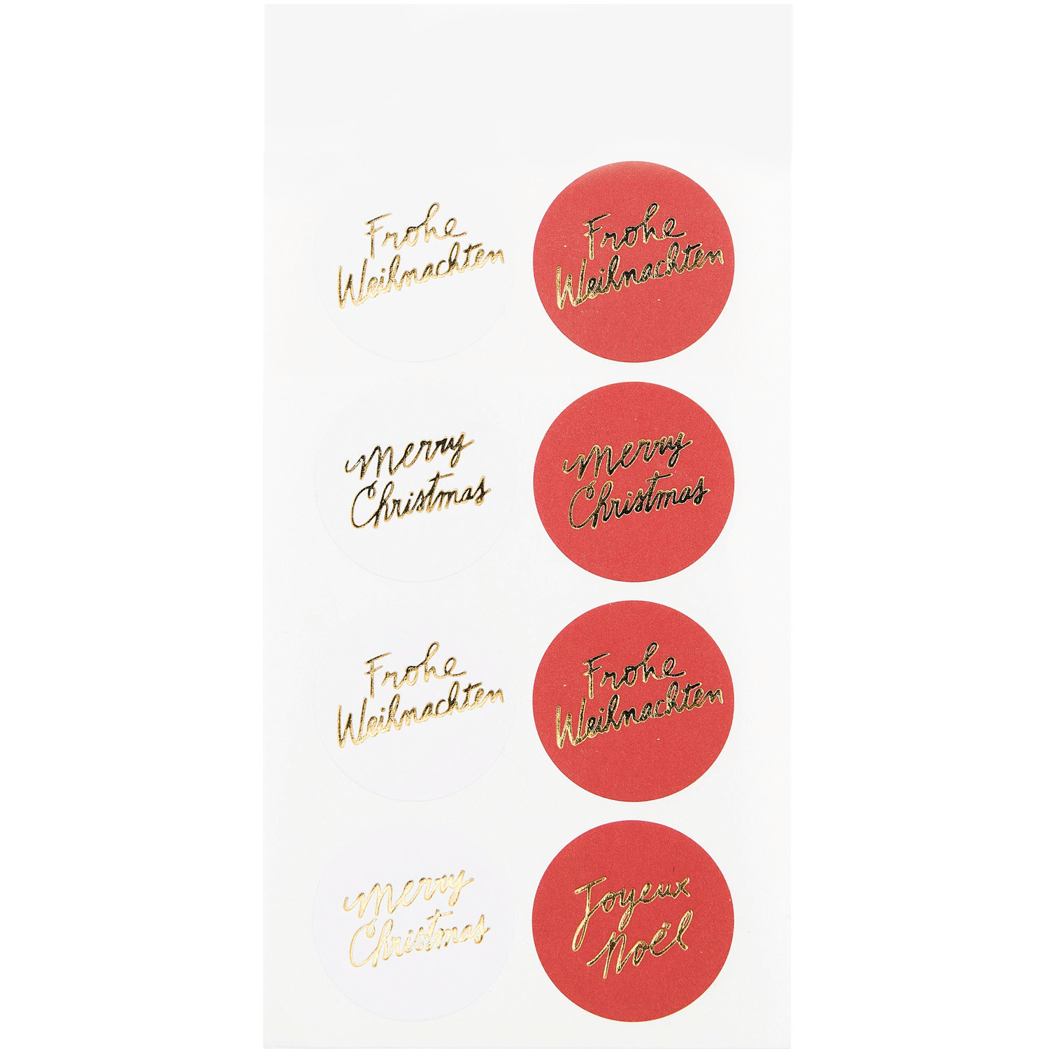 Paper Poetry Papiersticker Merry Christmas