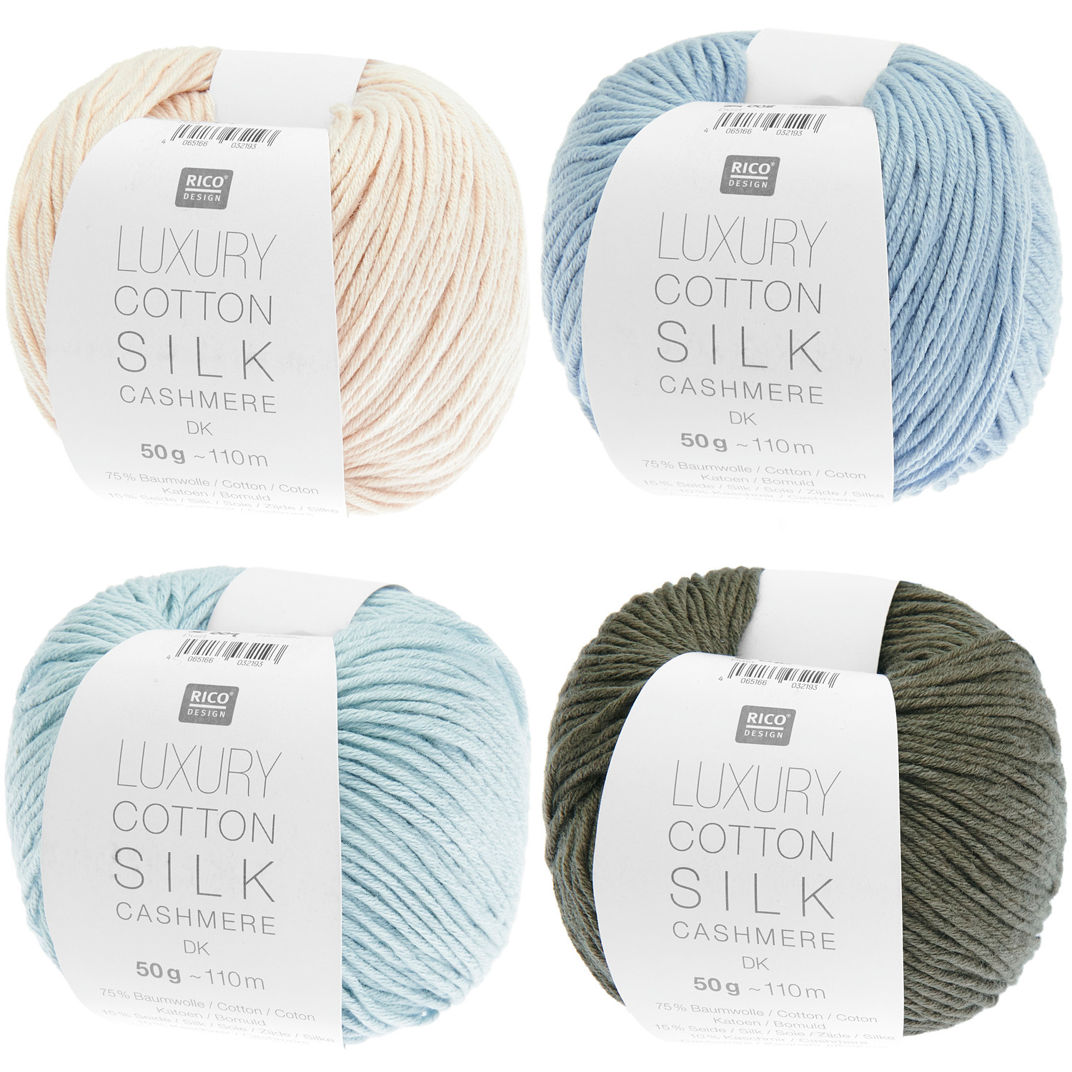 Luxury Cotton Silk Cashmere dk