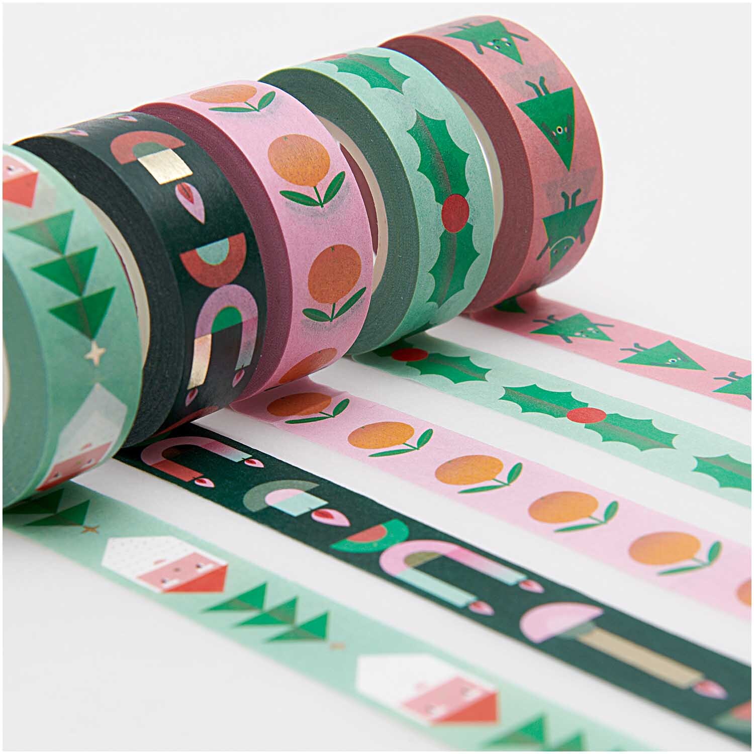 Paper Poetry Tape Set Merry Christmas 5teilig