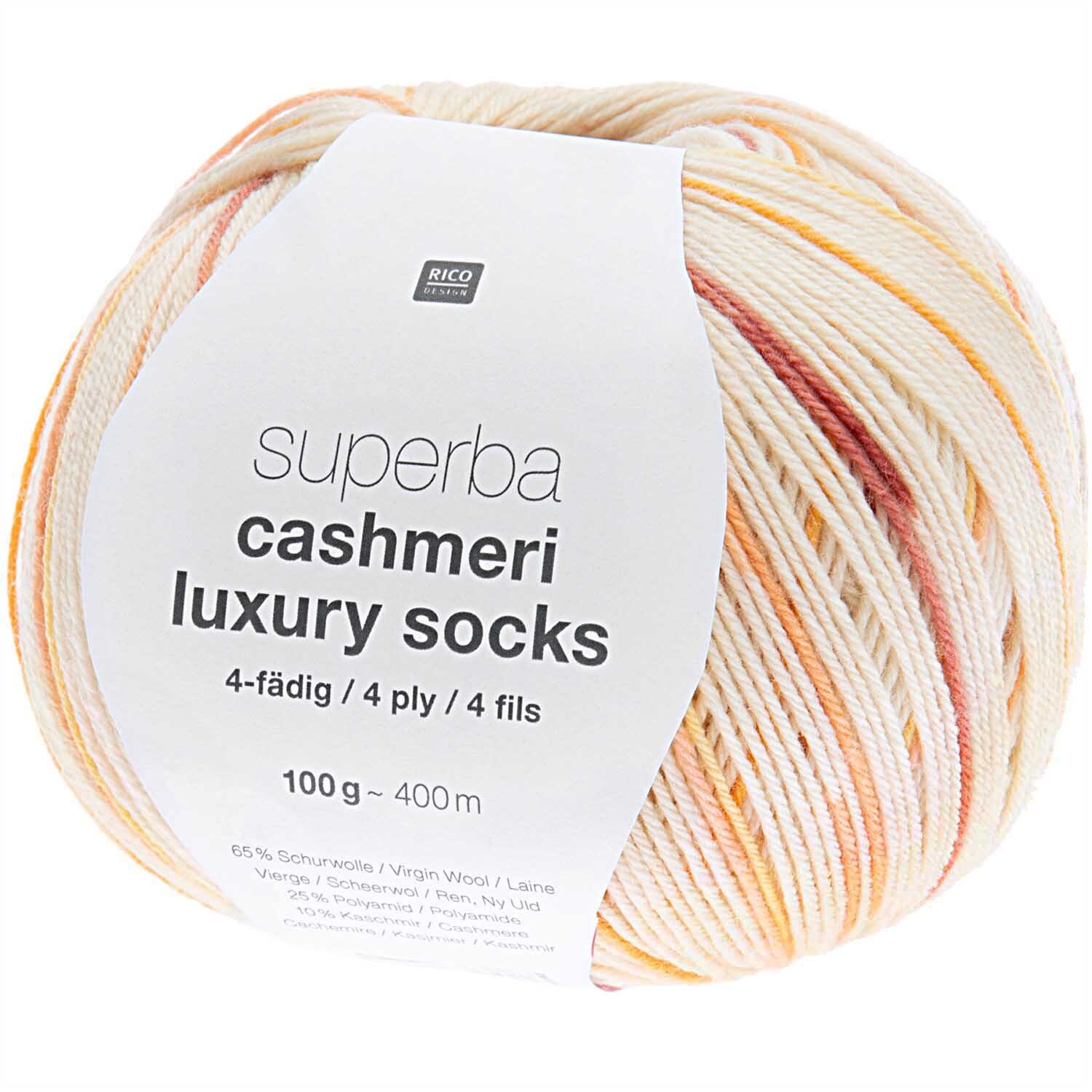 Superba Cashmeri Luxury Socks 4fädig