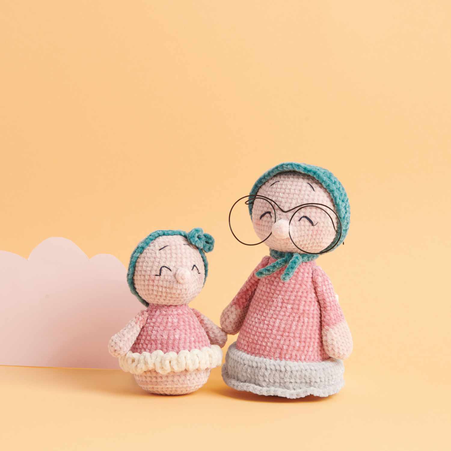 Häkelset Maulwurf-Oma und Marla aus Ricorumi Mini Me