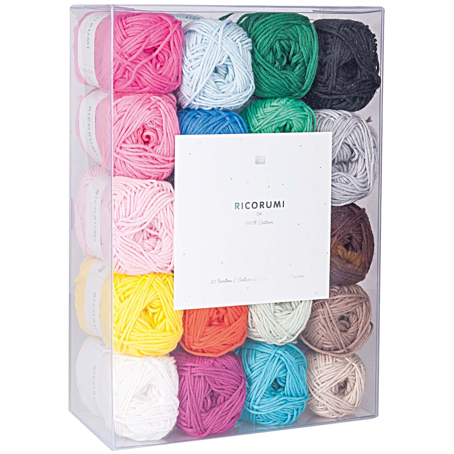 Creative Ricorumi dk Set 20 Farben 25g