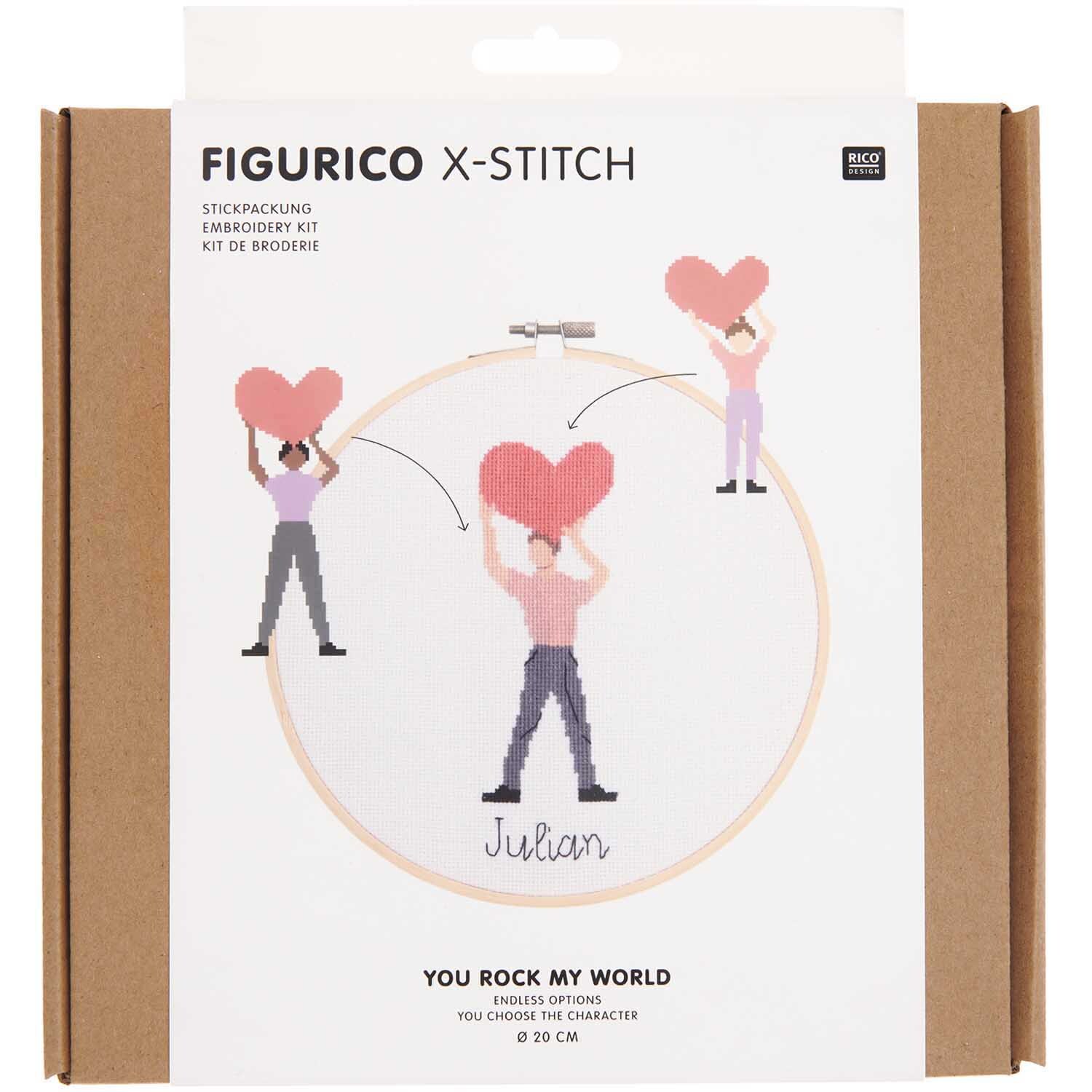 Figurico Stickpackung You Rock My World 20cm