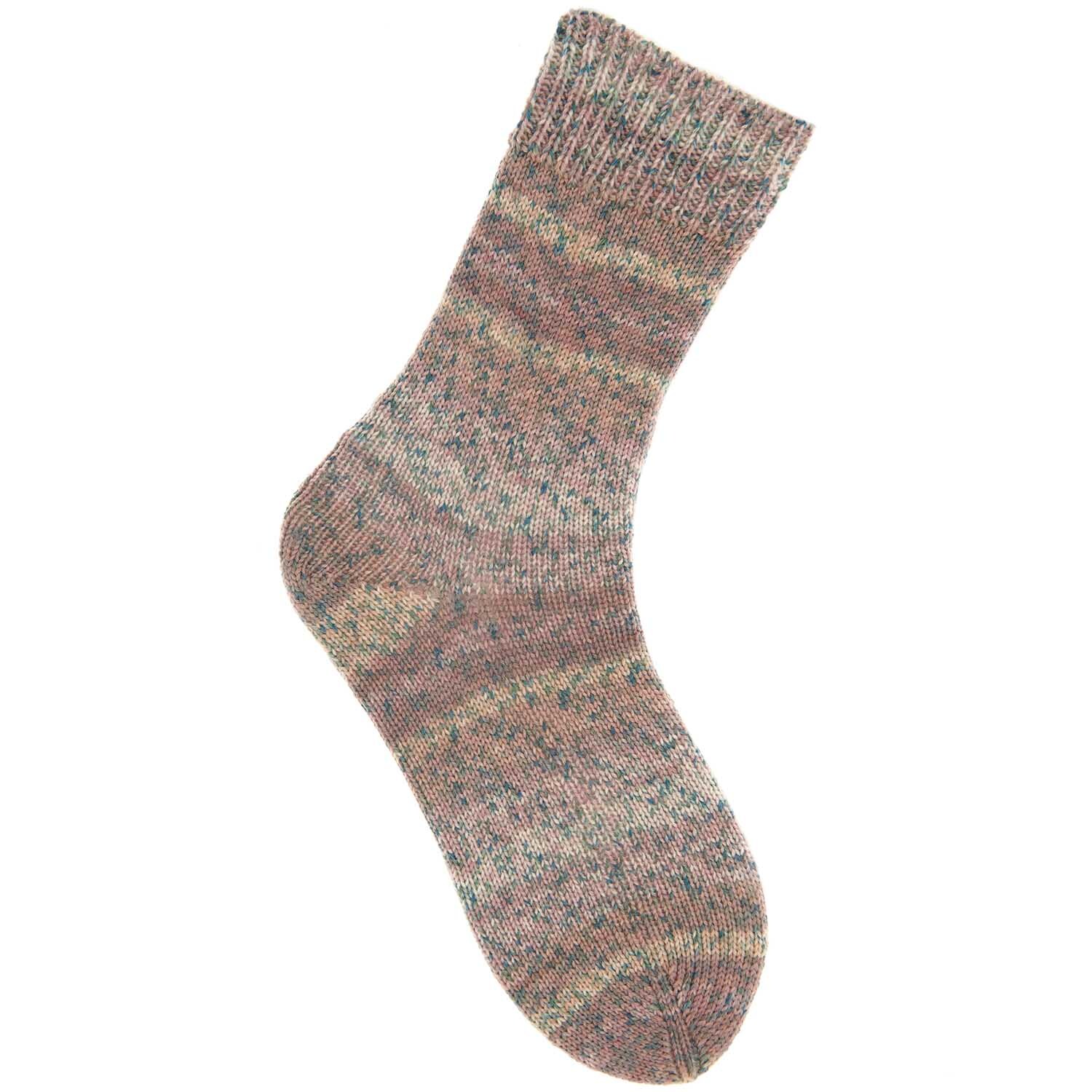 Socks Sprinkly Striply 4-fädig