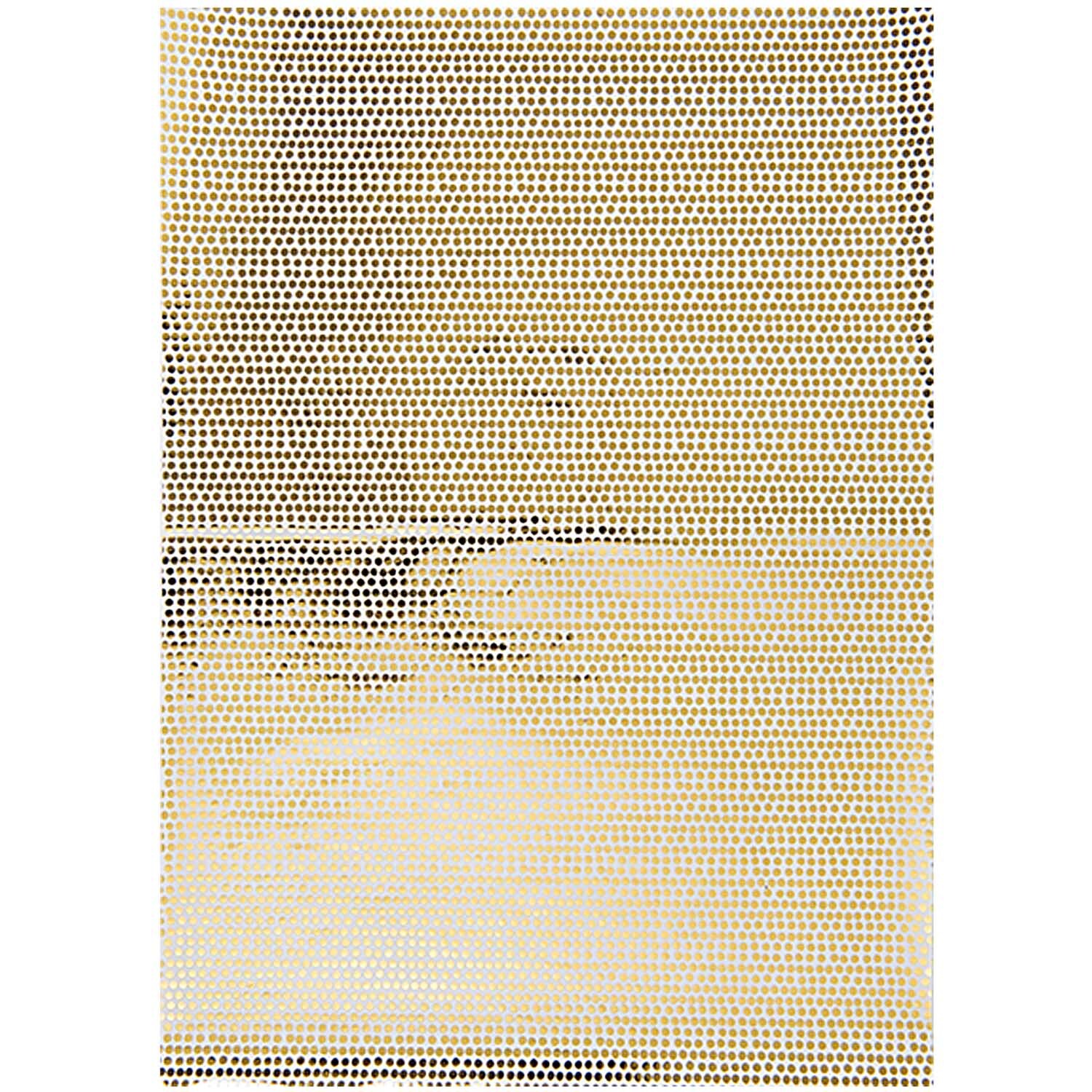 Paper Patch Papier Dots gold 30x42cm Hot Foil