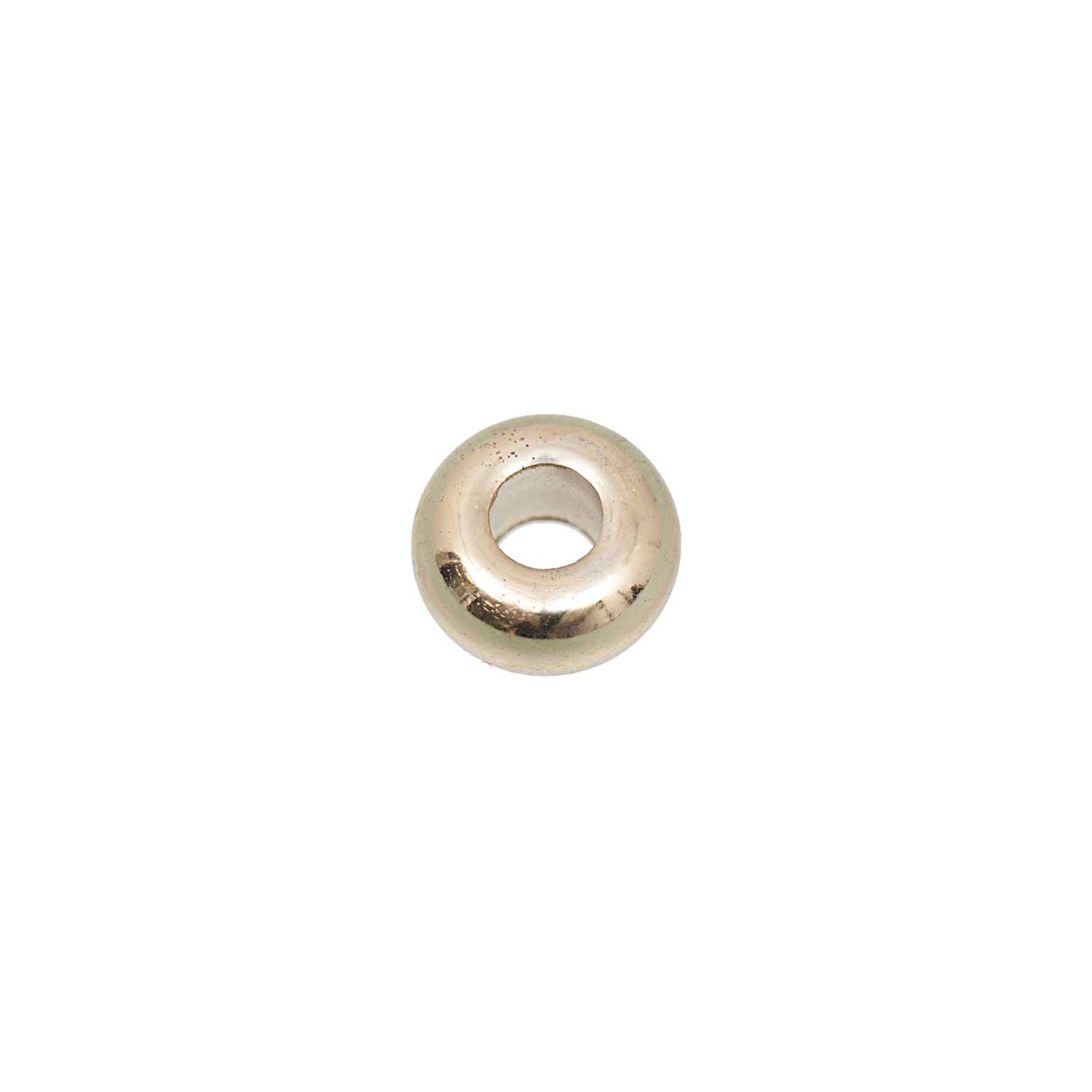 Hülse gold 10x6mm 12 Stück