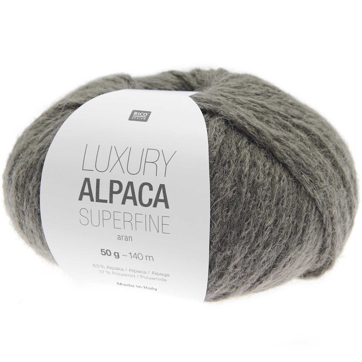 Rico Luxury Alpaca Superfine aran