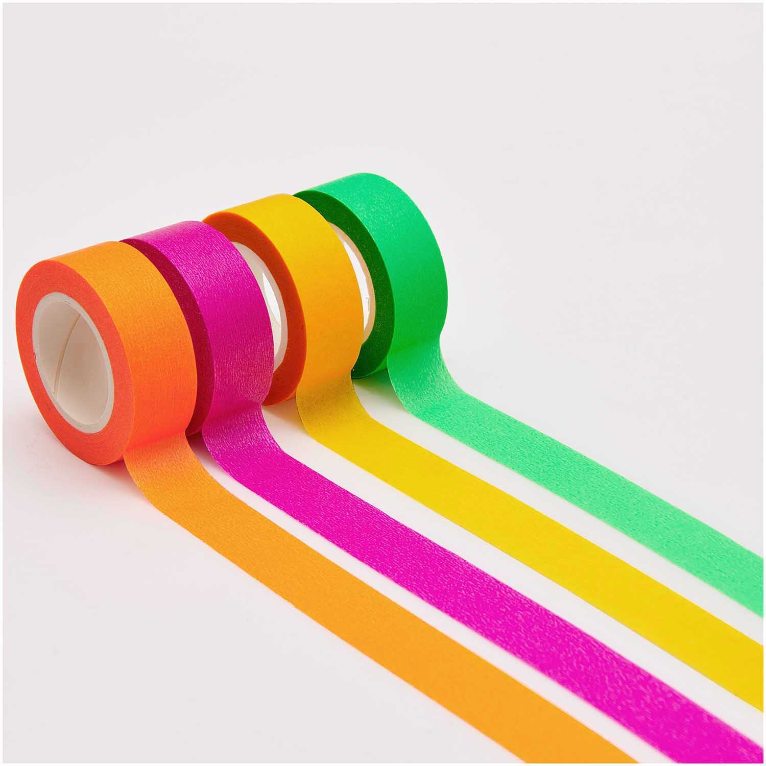 Paper Poetry Tape Set Neon klassisch 15mm 10m 4teilig