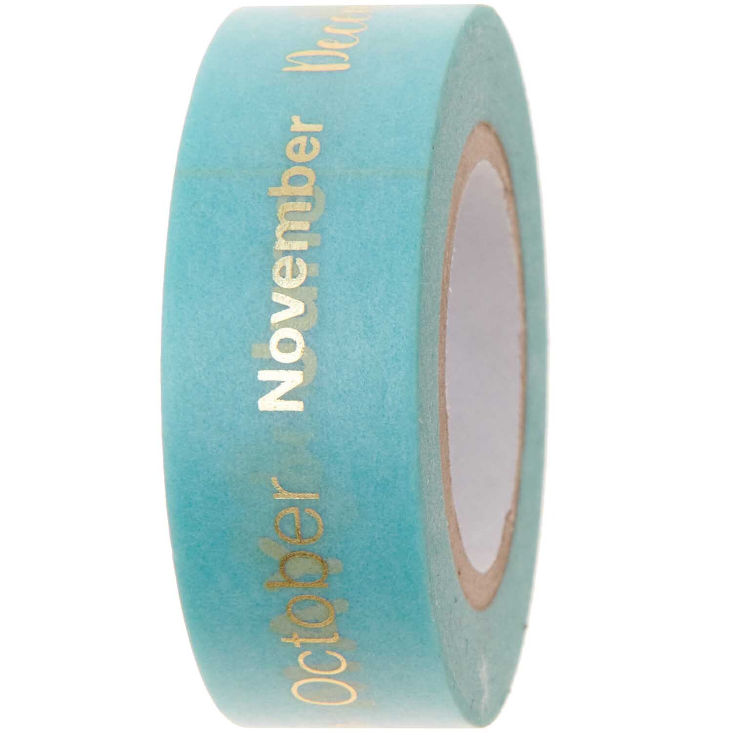 Paper Poetry Tape Monate 1,5cm 10m