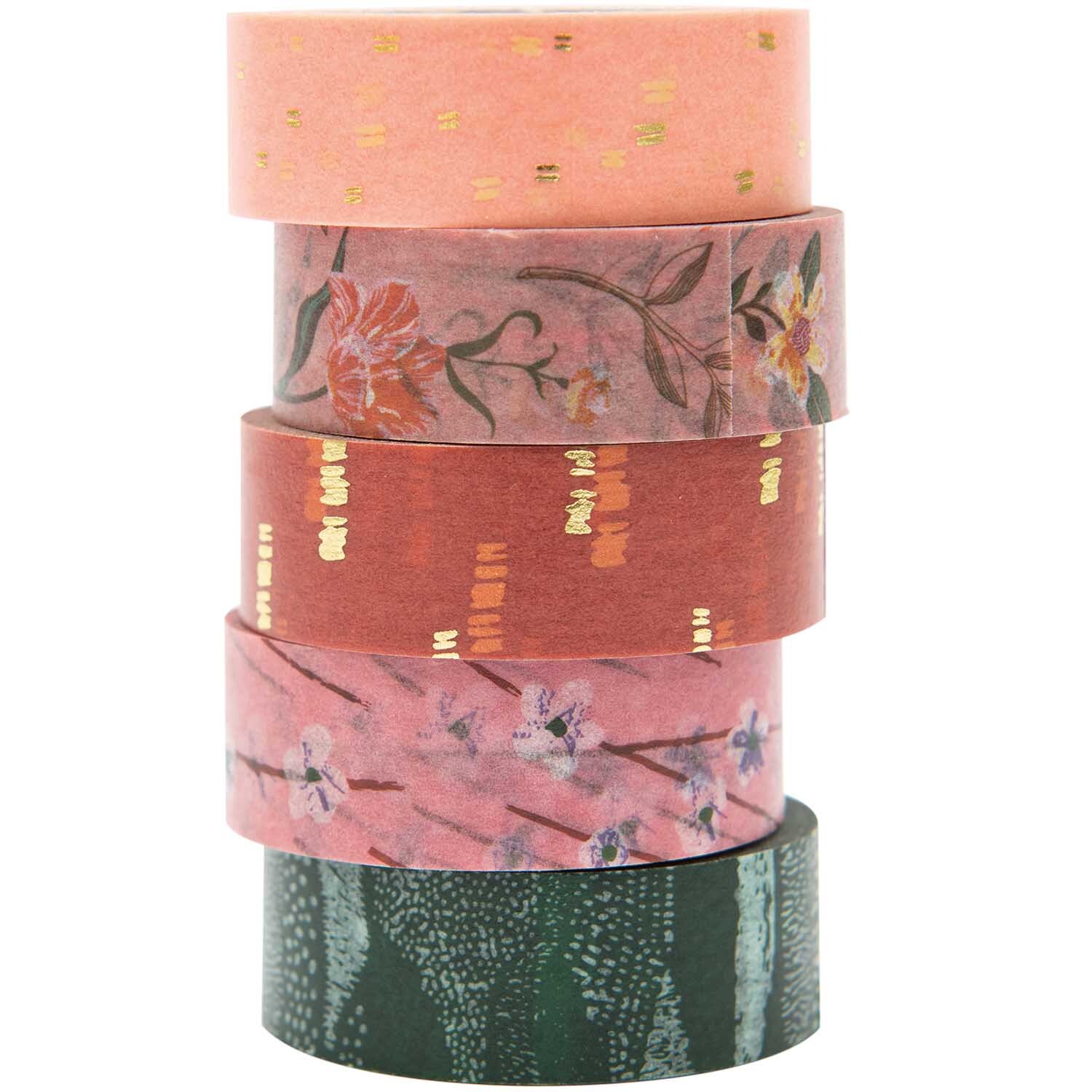 Paper Poetry Tape Set Blumen 5teilig