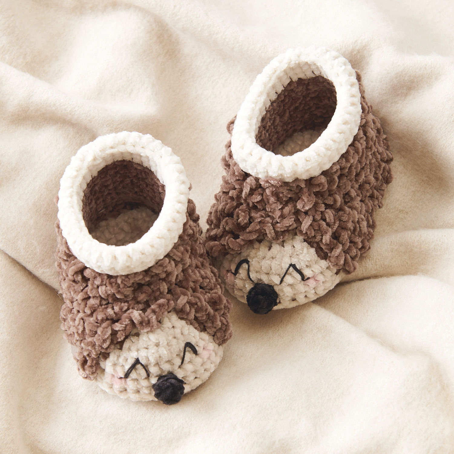 Ricorumi Häkelset Baby Booties Igel