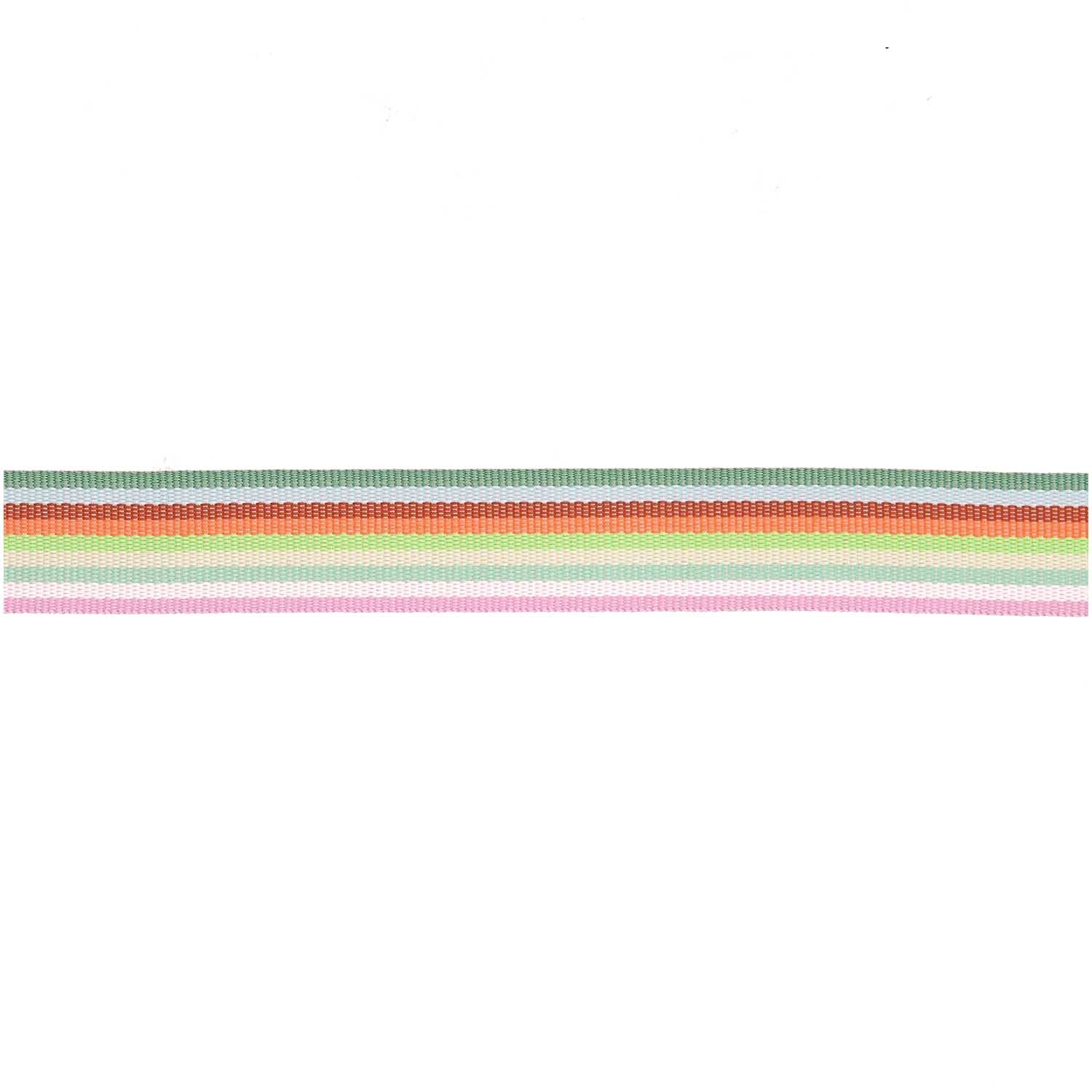 Webband Multi Streifen Neon Bunt