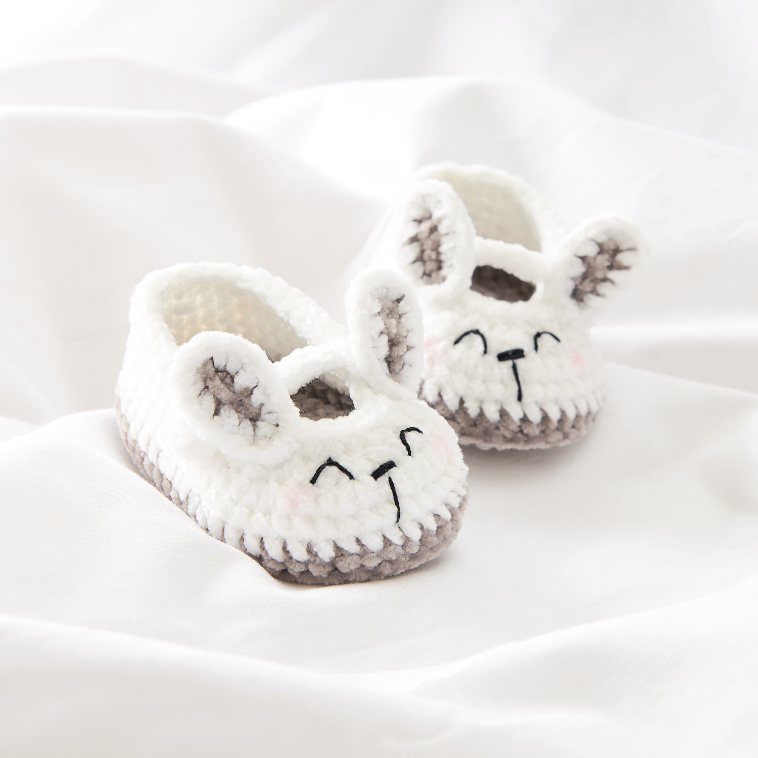 Ricorumi Häkelset Baby Booties Hase