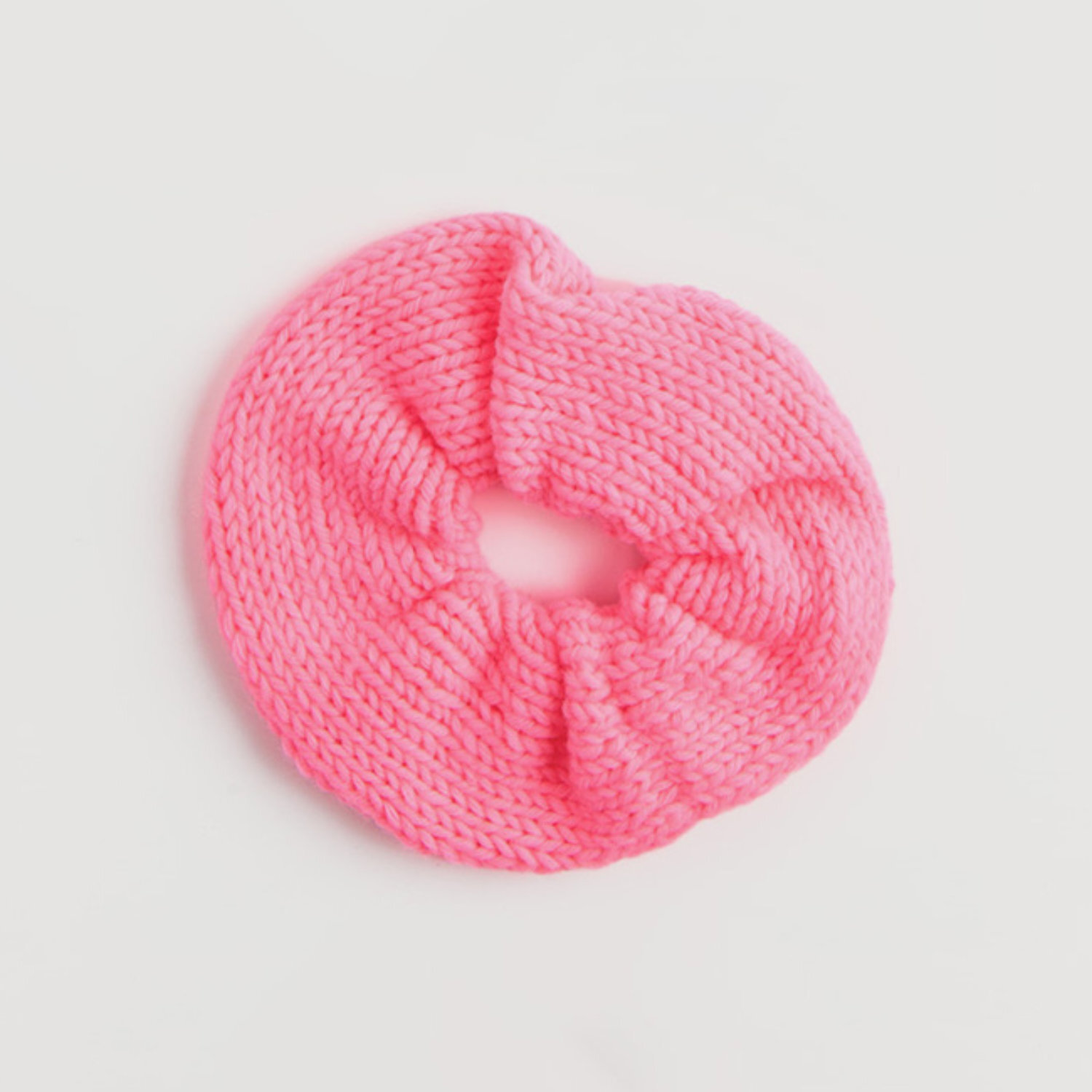 Strickset Scrunchie Modell 04b aus Vegan Cashmere