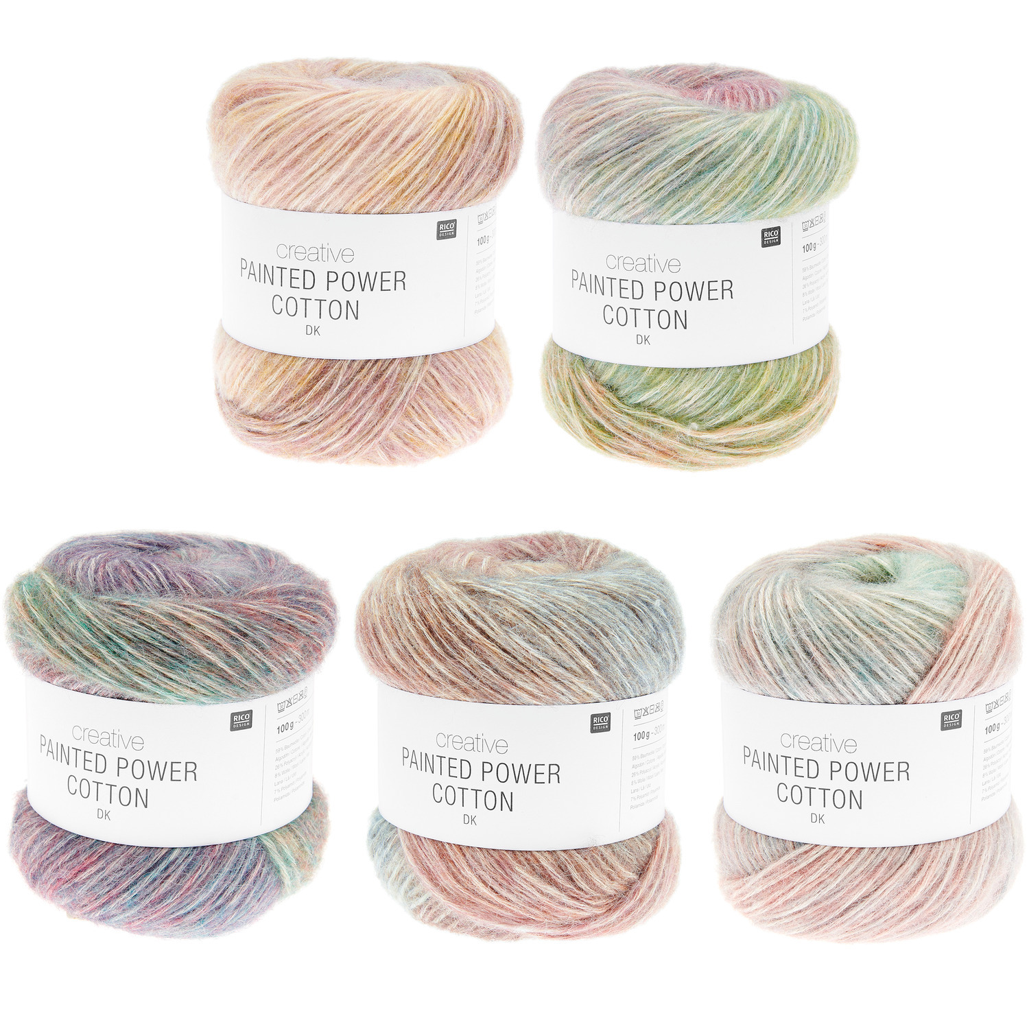 Creative Painted Power Cotton dk