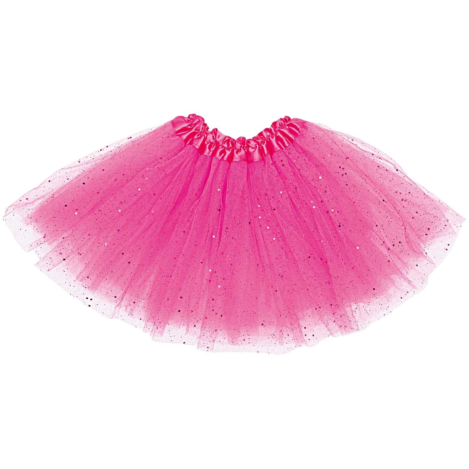 Tutu mit Glitzer Größe 92/116