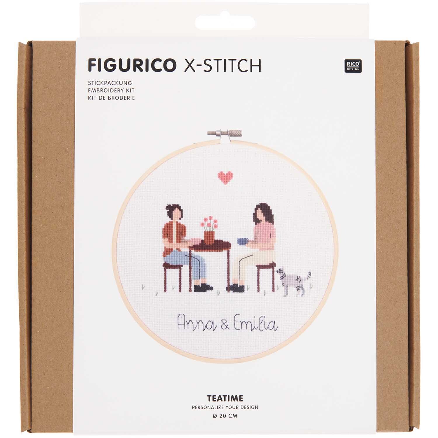 Figurico Stickpackung Teatime 20cm