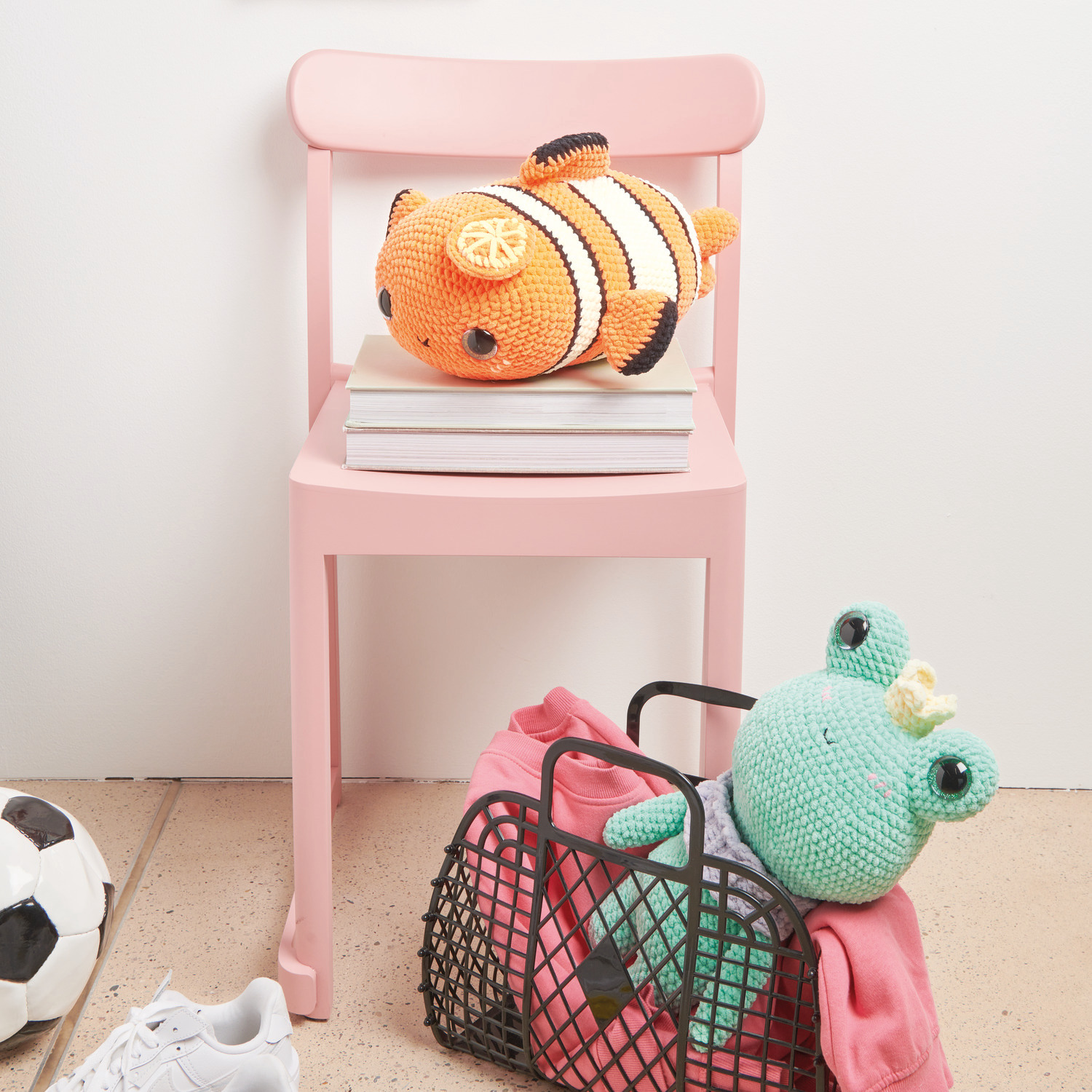 Häkelset Crazy Clown Fish Modell 04 aus Chenillove Big Cuties