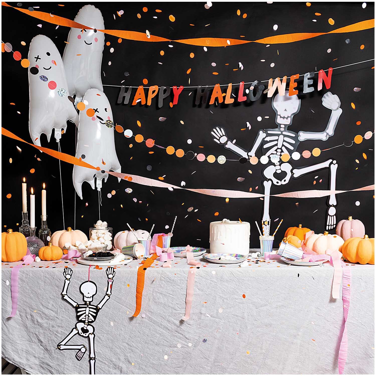 Paper Poetry Girlande Happy Halloween 3m