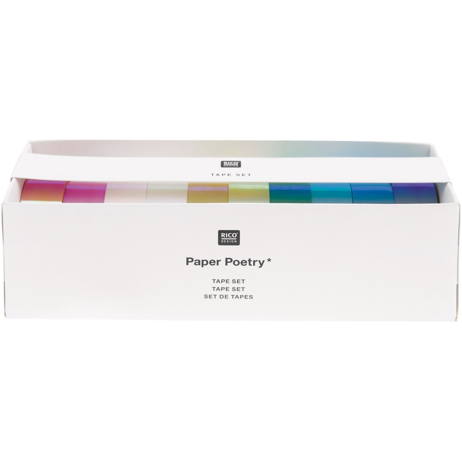 Paper Poetry Tape Mirror Rainbow 