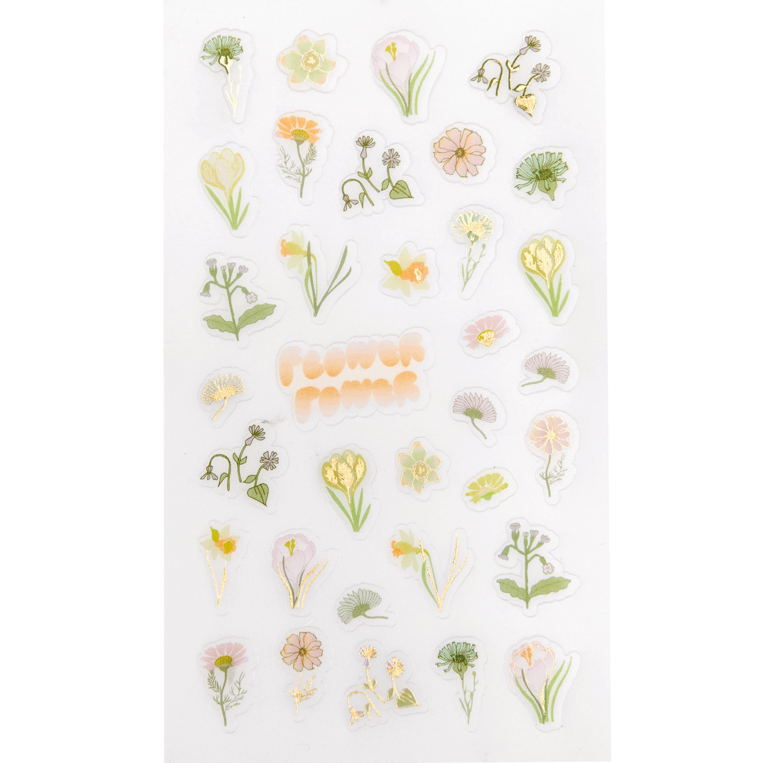 Paper Poetry Foliensticker Futschikato Flower Power