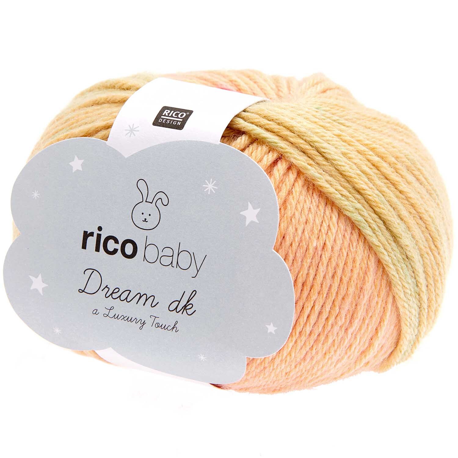 Strickset Decke Modell 19 aus Rico Baby 035