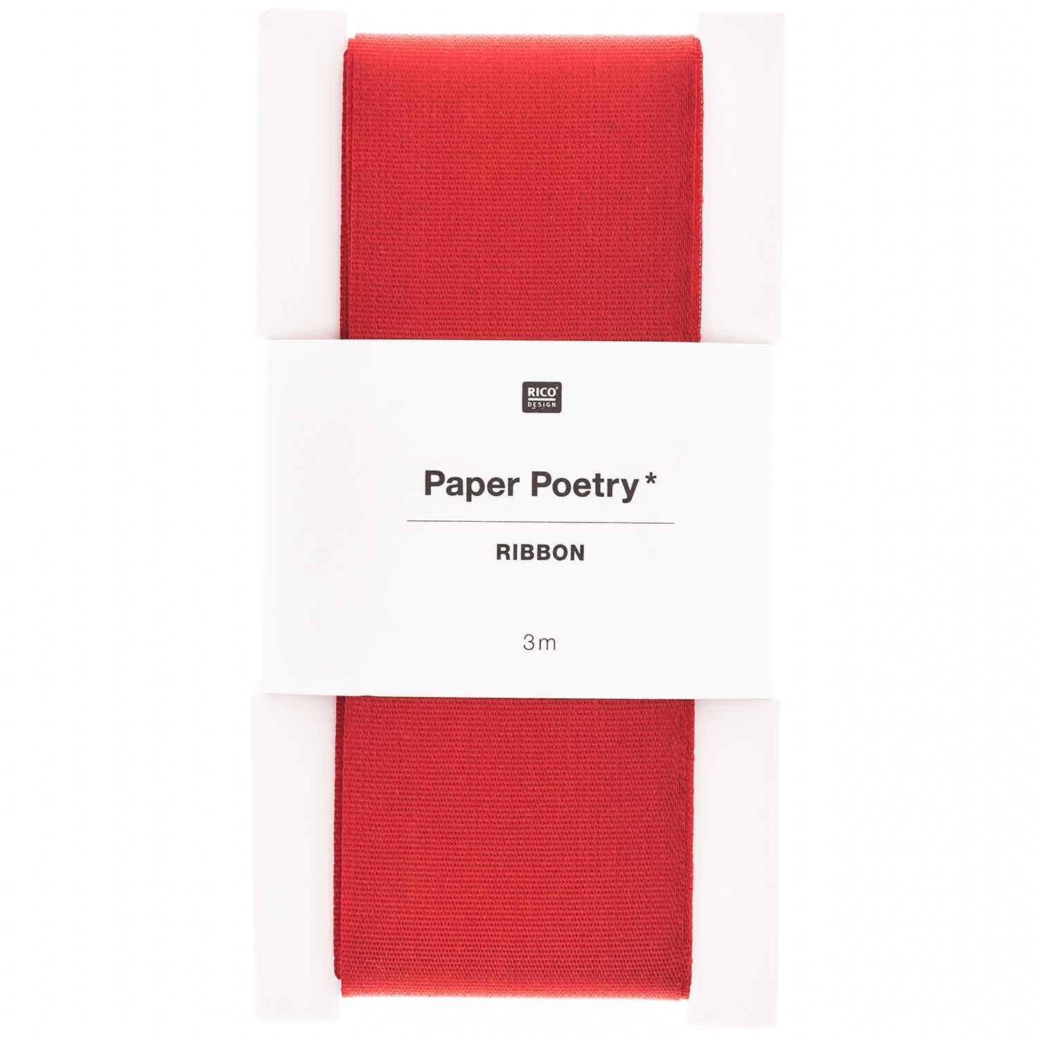 Paper Poetry Taftband 38mm 3m