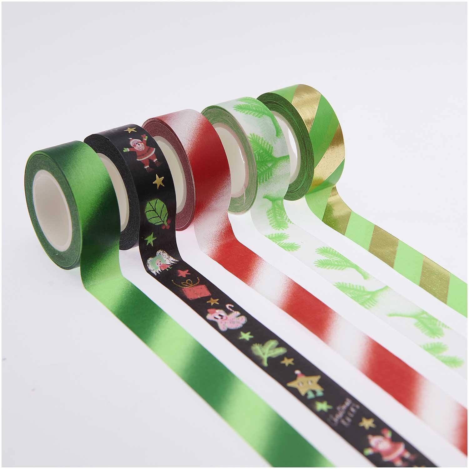 Paper Poetry Tape Set Airbrush 1,5cm 10m 5teilig