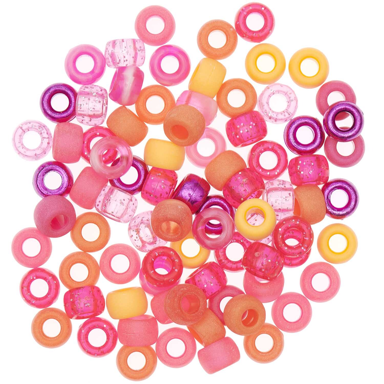 itoshii - Ponii Beads Beere Mix 9x6mm 80 Stück