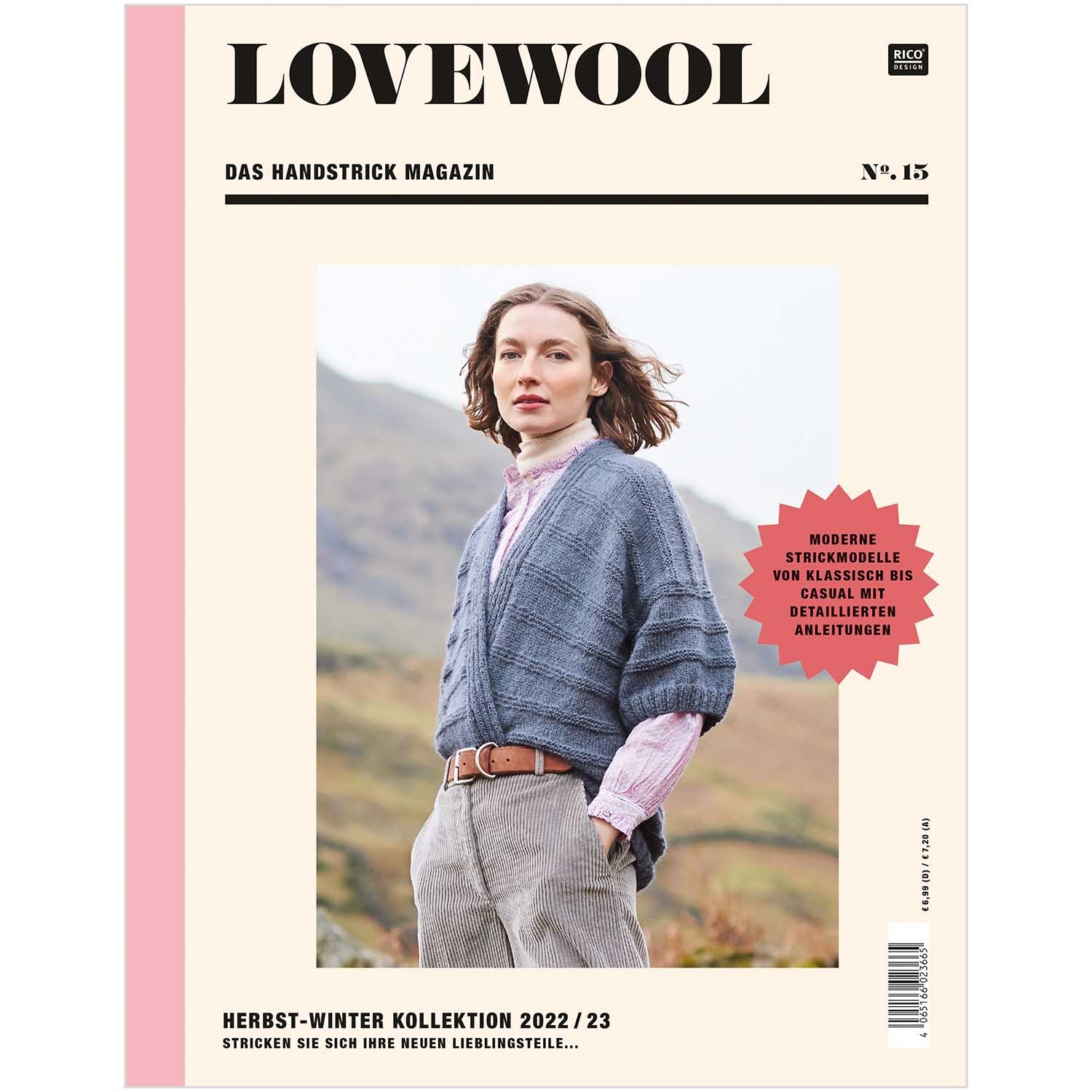 Lovewool Nr.15 Handstrickmagazin Herbst-Winter