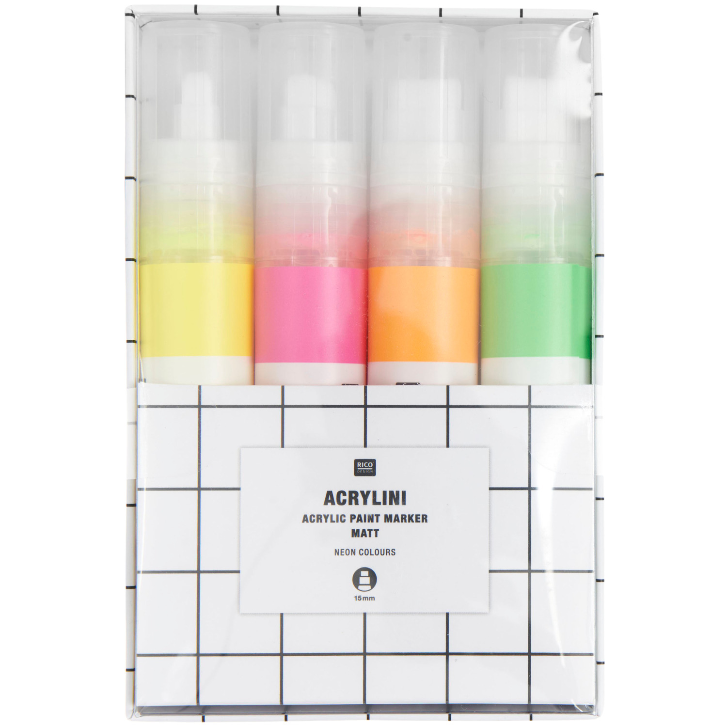 Acrylini Marker Set XL Neon