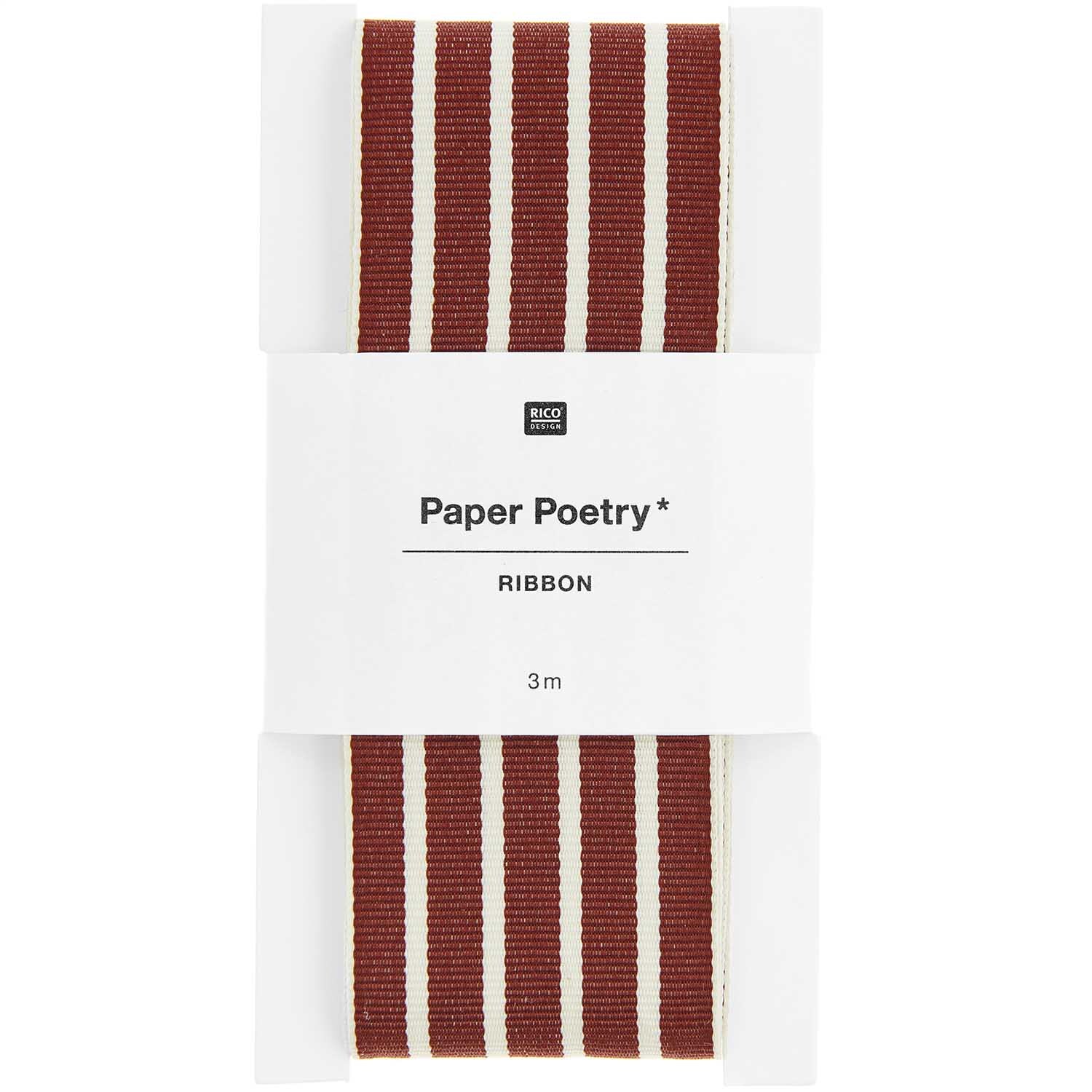 Paper Poetry Webband Streifen 38mm 3m