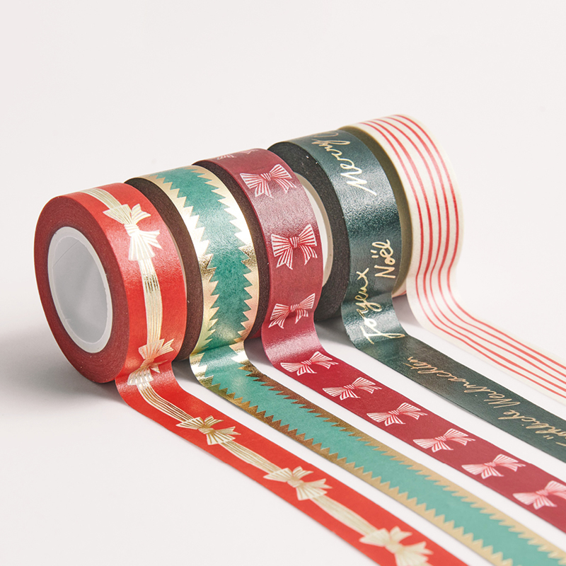 Washi Tape in weihnachtlichen Designs