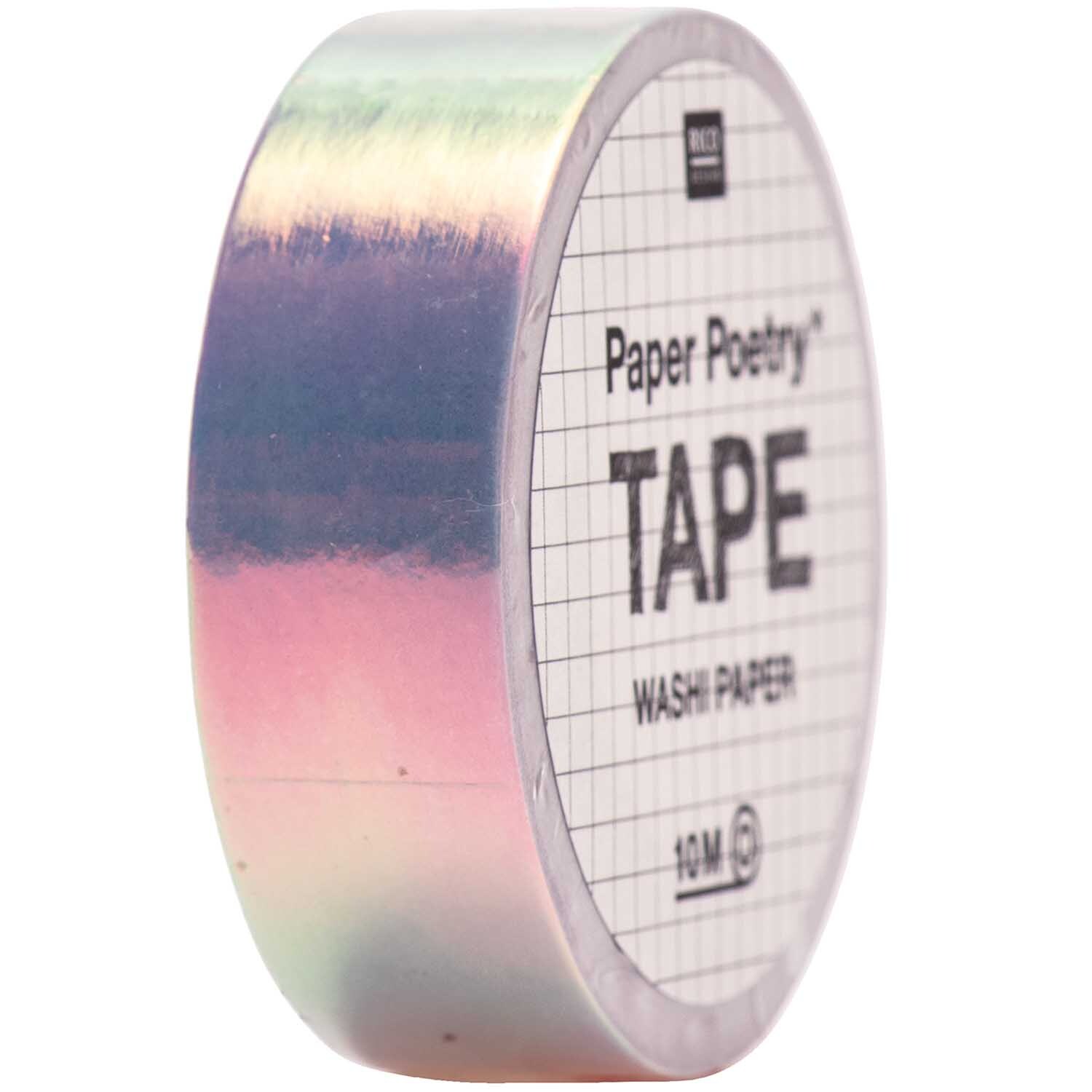 Paper Poetry Tape irisierend 15mm 10m