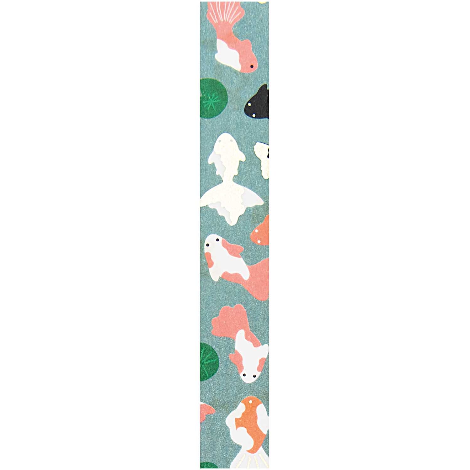 Paper Poetry Tape Jardin Japonais Kois 1,5cm 10m