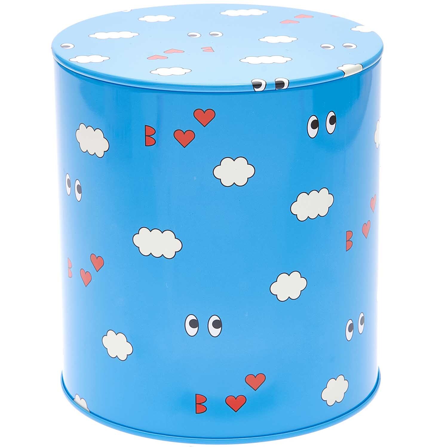 Rico Design x Redfries Keksdose Wolken blau 13,5x15cm