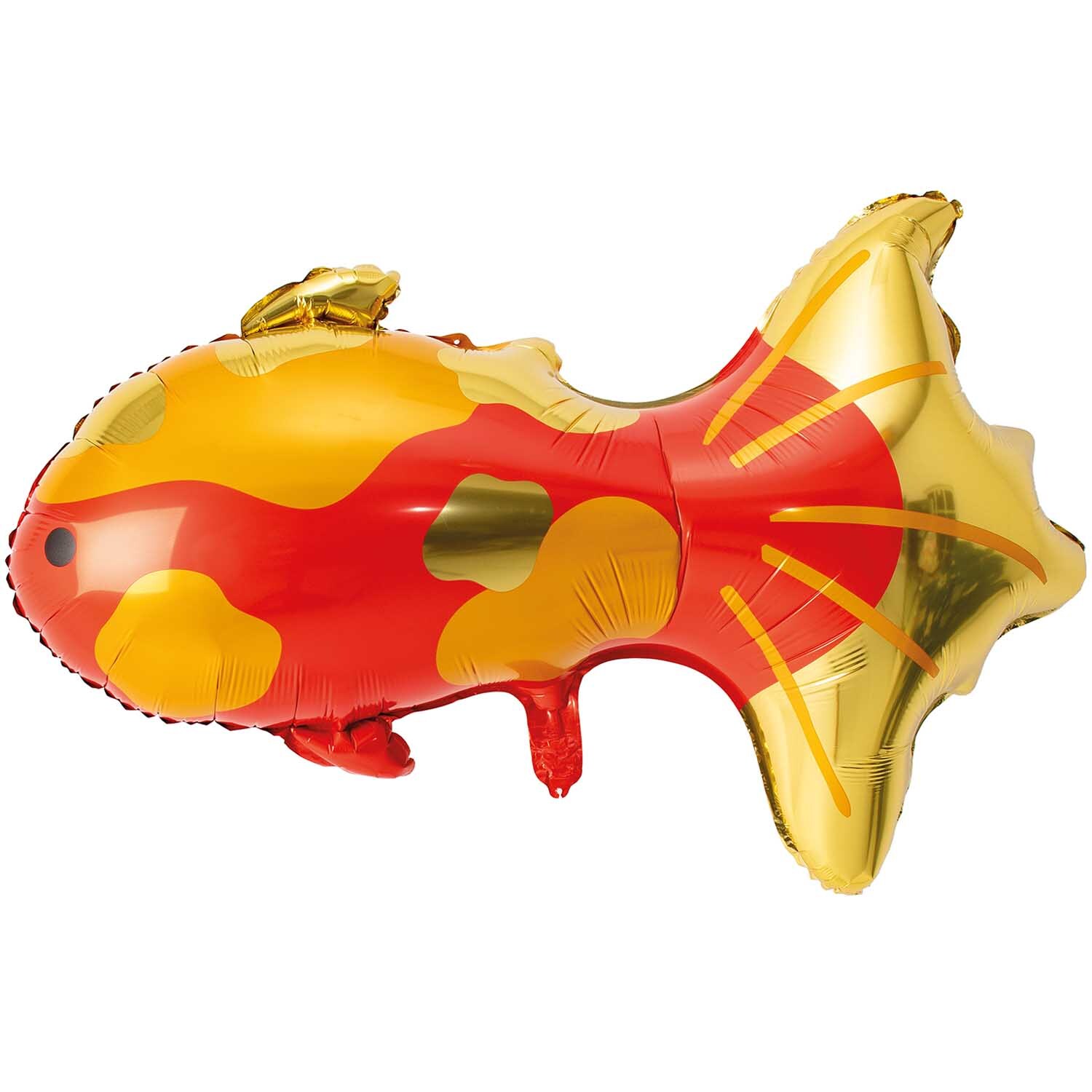 Folienballon Koi gold 85x54,5cm