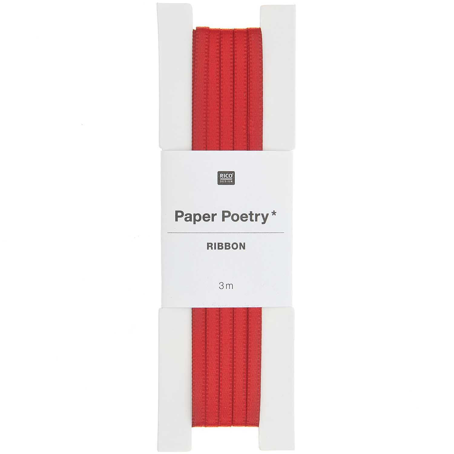 Paper Poetry Satinband 3mm 3m