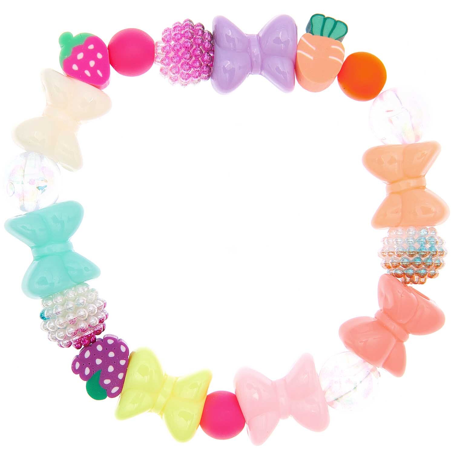 itoshii Mini Perlen Armband Set Schleifen & Früchte