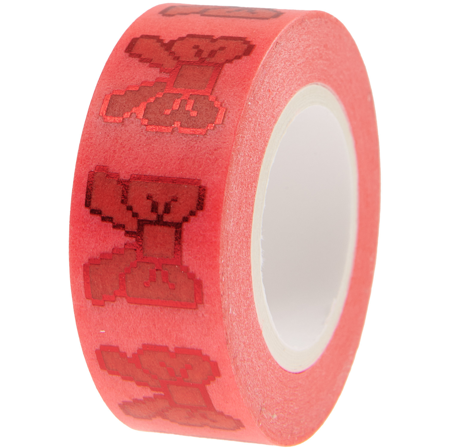 Paper Poetry Tape Schleifen Pixel Neonpink