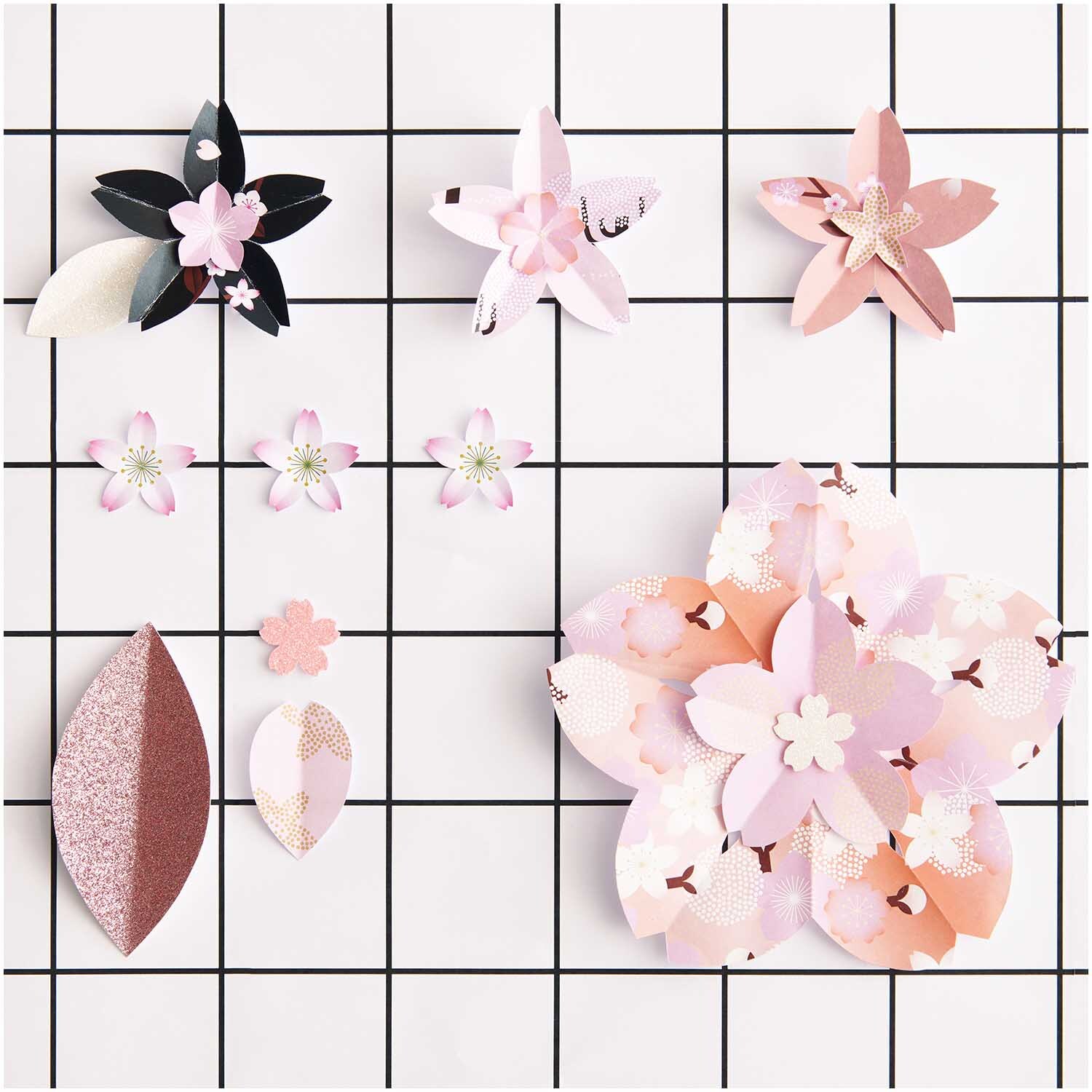 Paper Poetry Motivpapierblock Sakura Sakura 23 Blatt